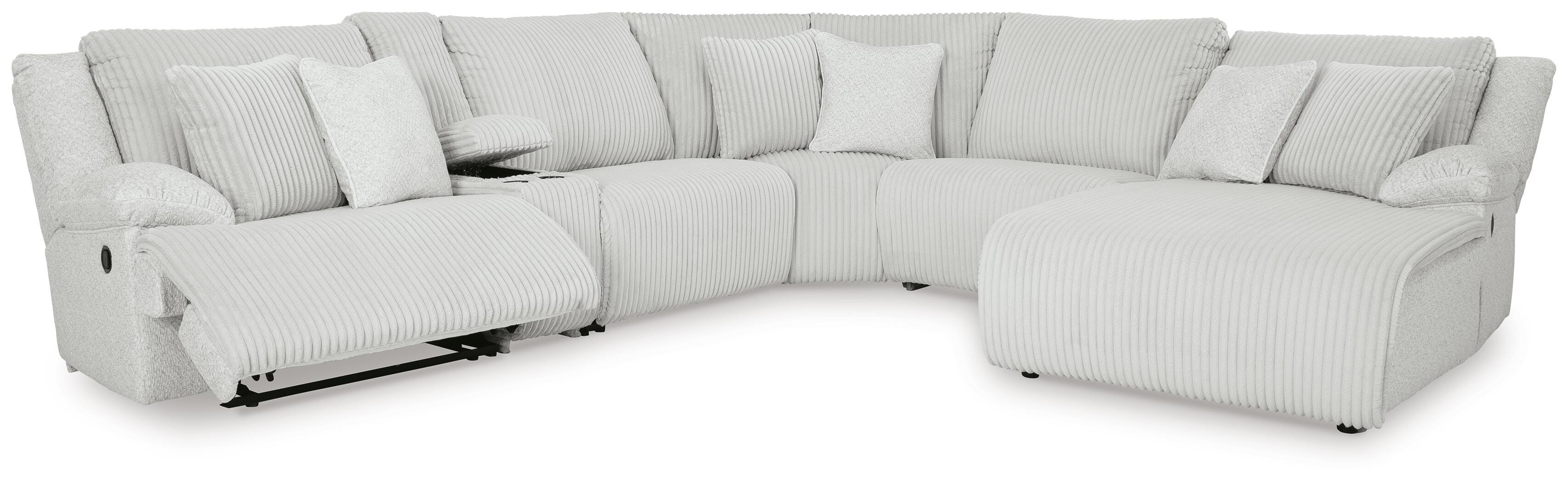 Top Tier 6-Piece Reclining Sectional with Chaise - image 3