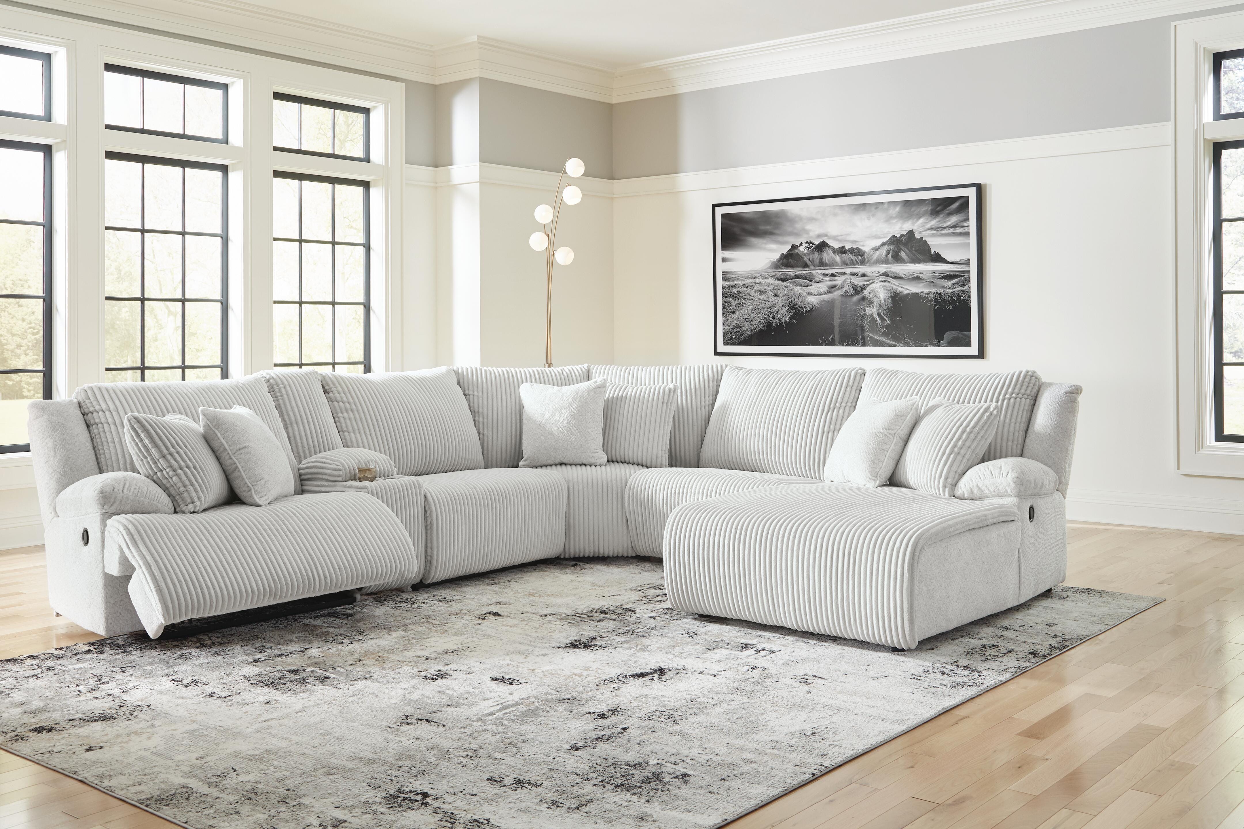 Top Tier 6-Piece Reclining Sectional with Chaise - image 1