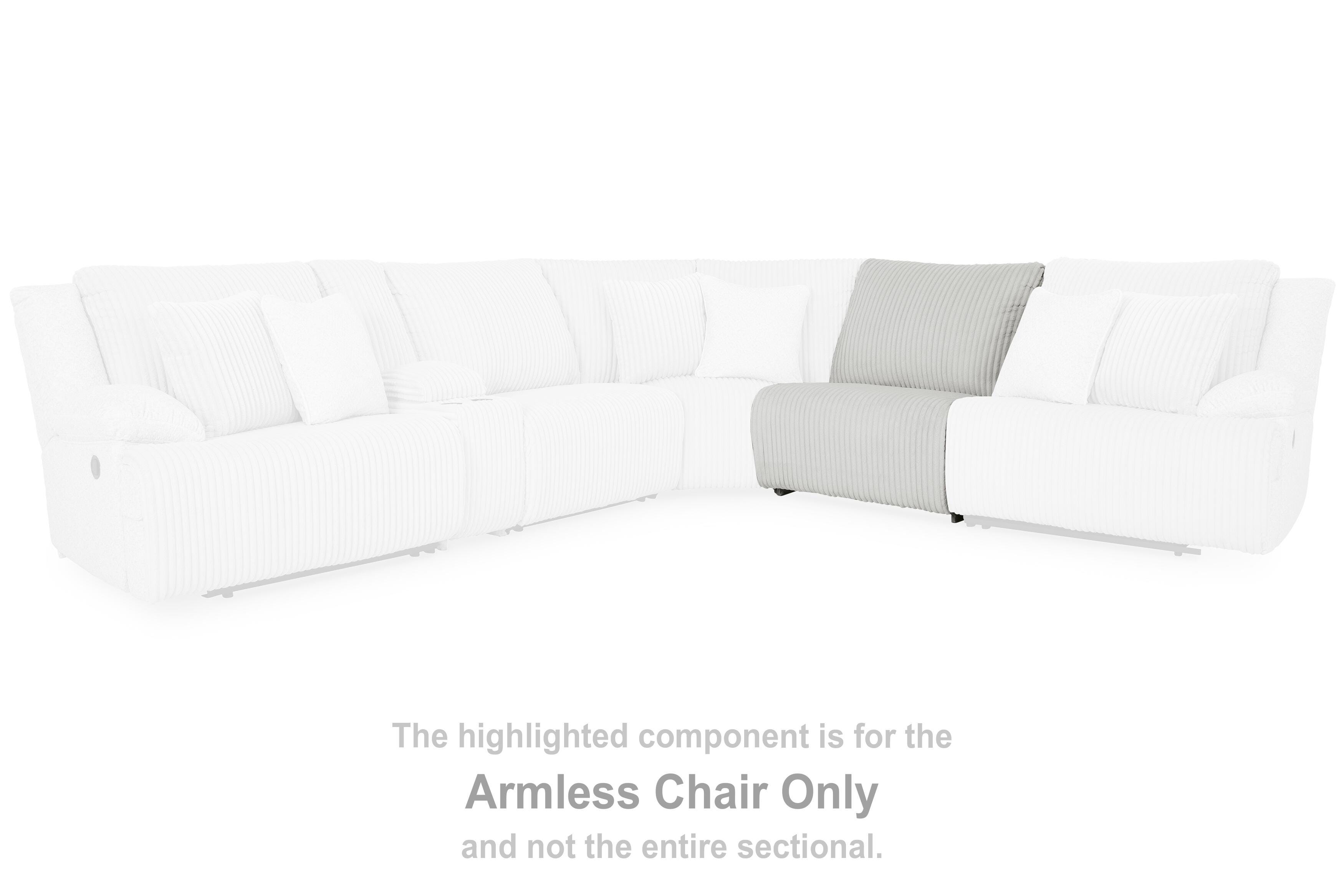 Top Tier Armless Chair, , large