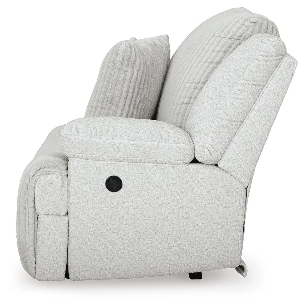 Sillón reclinable eléctrico de primera categoría con el lado derecho mirando hacia adelante - image 8