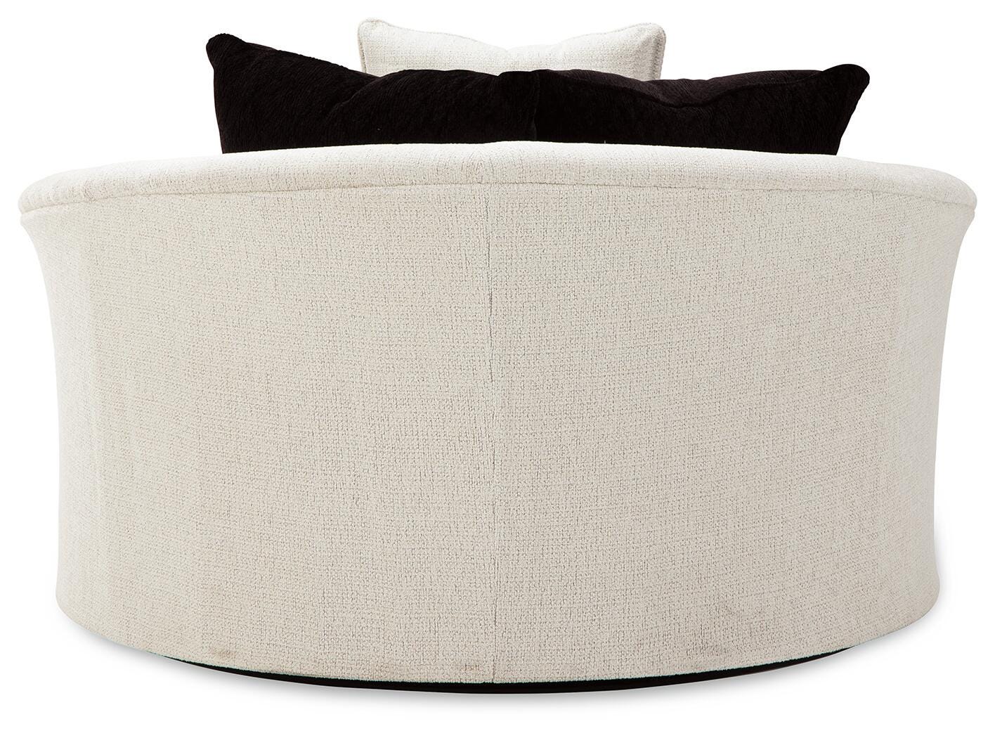 Cambri 2 Oversized Swivel Chairs and Ottoman - image 8