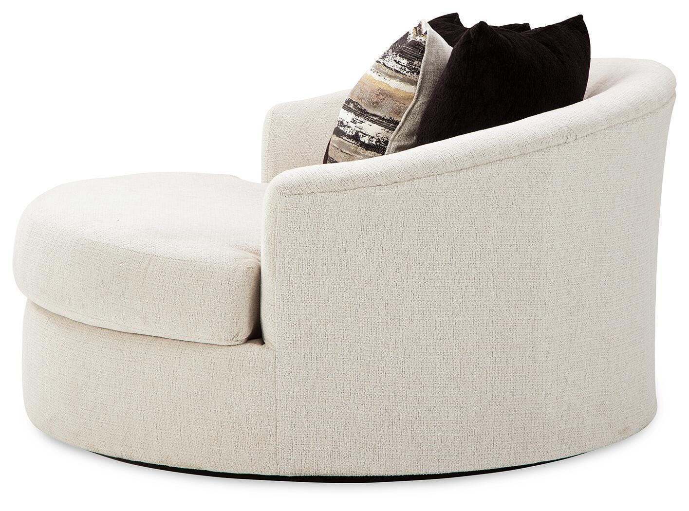 Cambri 2 Oversized Swivel Chairs and Ottoman - image 10