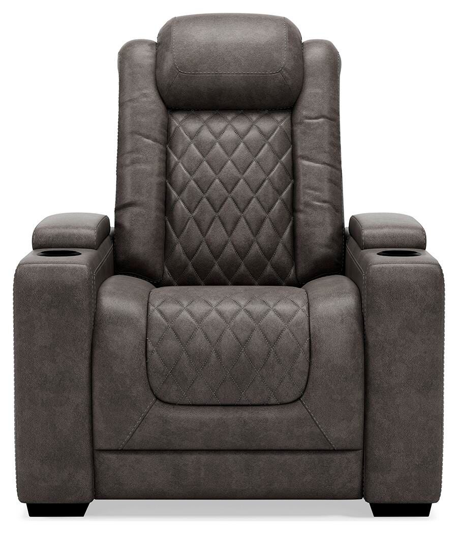 HyllMont Power Reclining Loveseat and Power Recliner - image 7