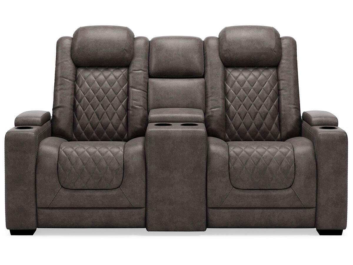HyllMont Power Reclining Loveseat with Console - image 5