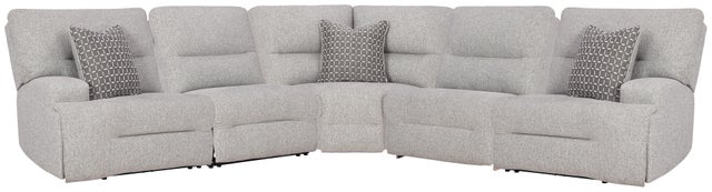 Acklen Place 5-Piece Next-Gen Nuvella™ Performance Fabric Dual Power Reclining Modular Sectional