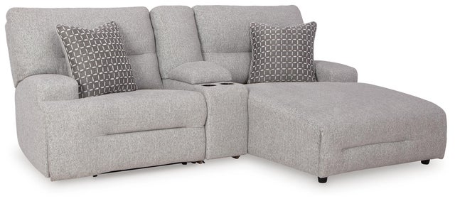 Acklen Place Next-Gen Nuvella™ Performance Fabric Dual Power Reclining Modular Sofa with Chaise