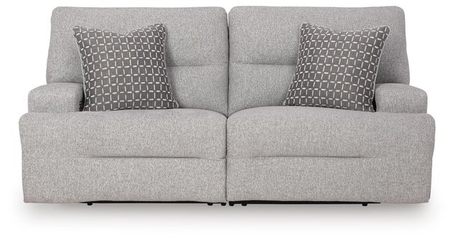 Acklen Place 2-Piece Next-Gen Nuvella™ Performance Fabric Dual Power Reclining Modular Loveseat