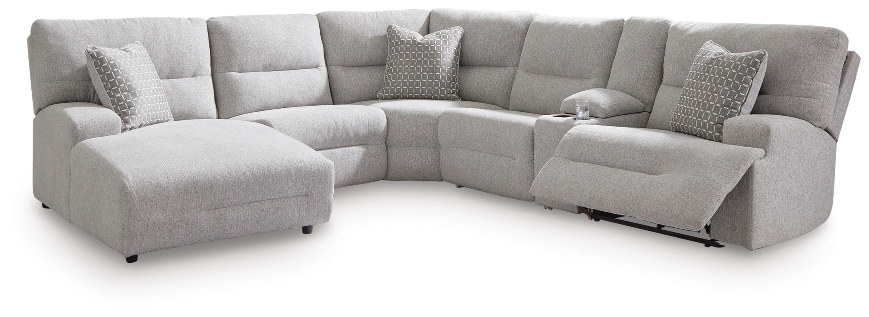 Acklen Place 6-Piece Power Reclining Sectional with Chaise - image 2