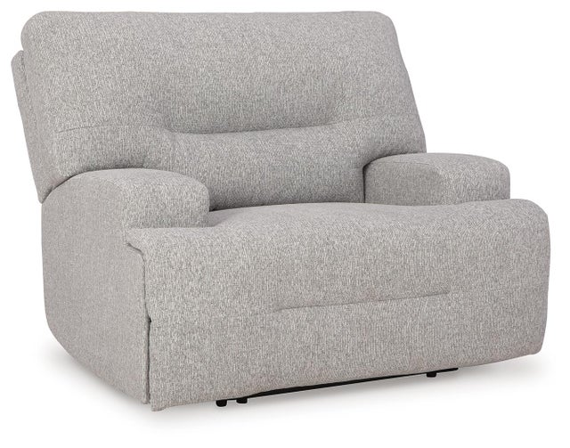 Acklen Place Next-Gen Nuvella™ Performance Fabric Dual Power Oversized Recliner