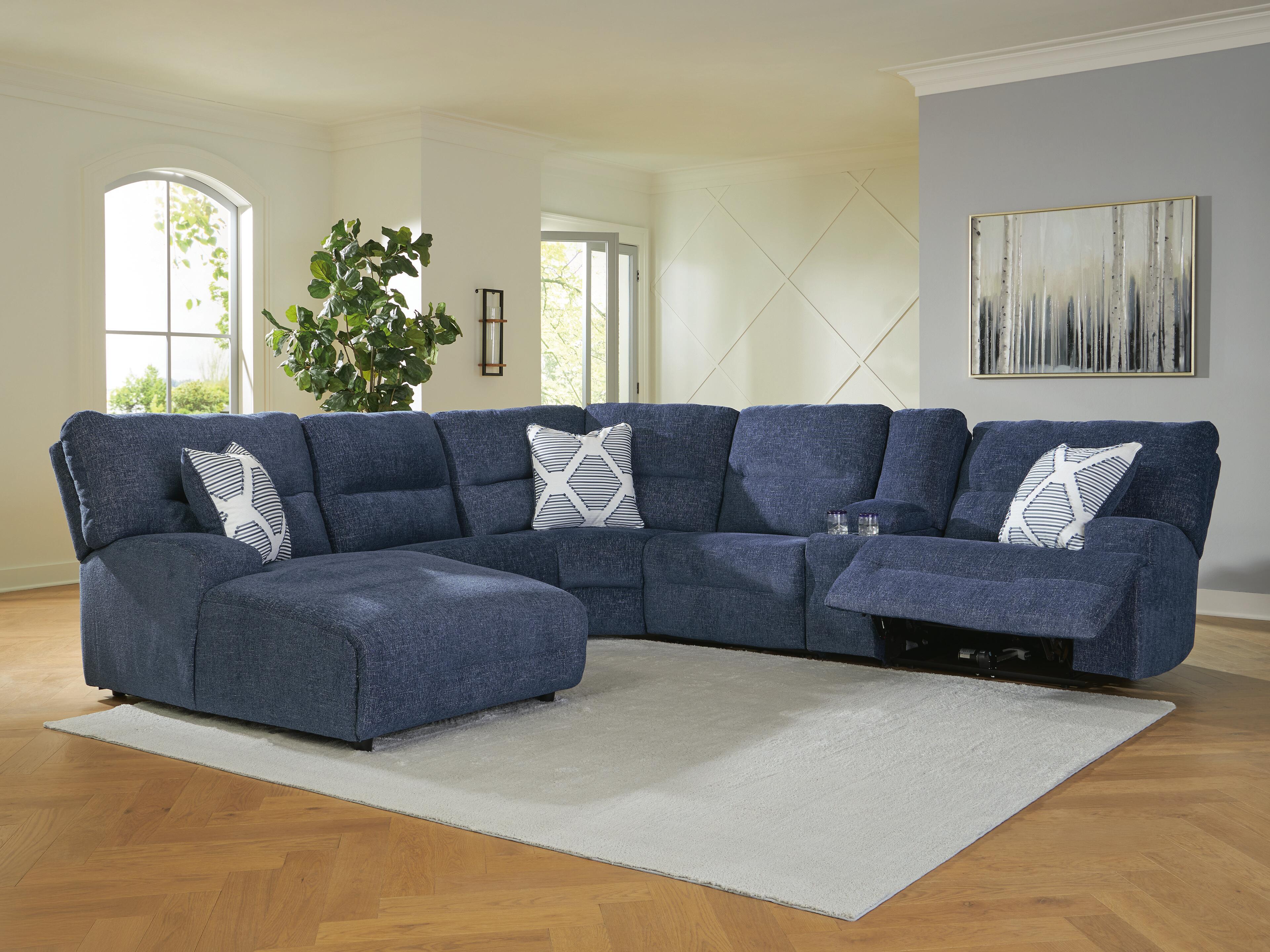 Acklen Place 6-Piece Power Reclining Sectional with Chaise - image 1