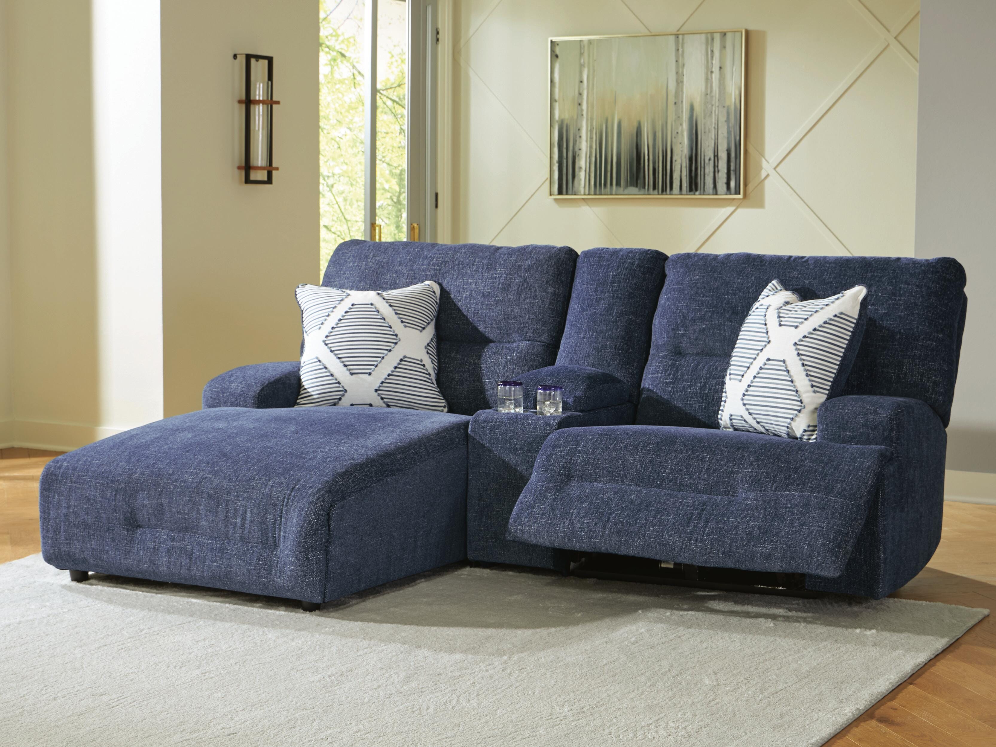 Acklen Place Next-Gen Nuvella™ Performance Fabric Dual Power