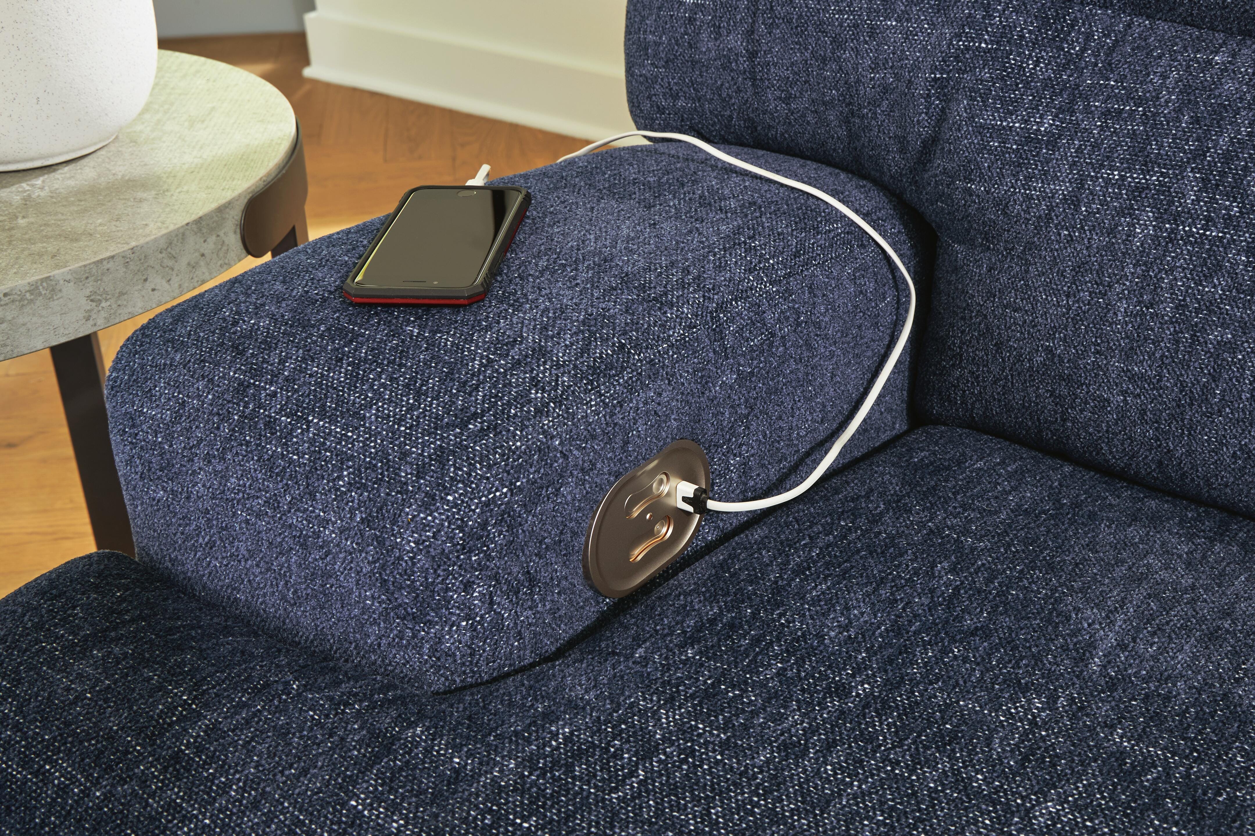 Acklen Place Next-Gen Nuvella™ Performance Fabric Dual Power