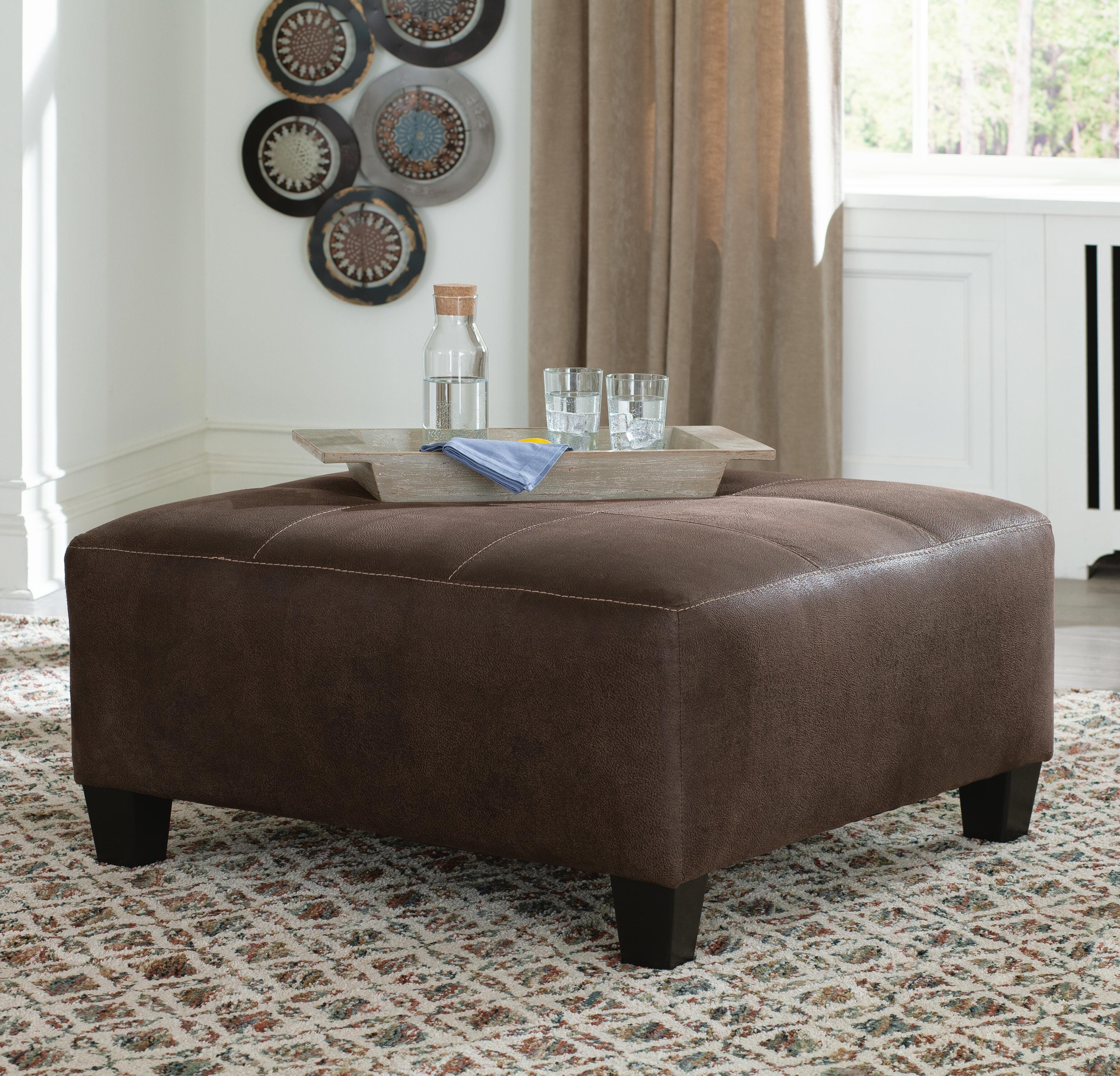 Navi Oversized Accent Ottoman | Ashley
