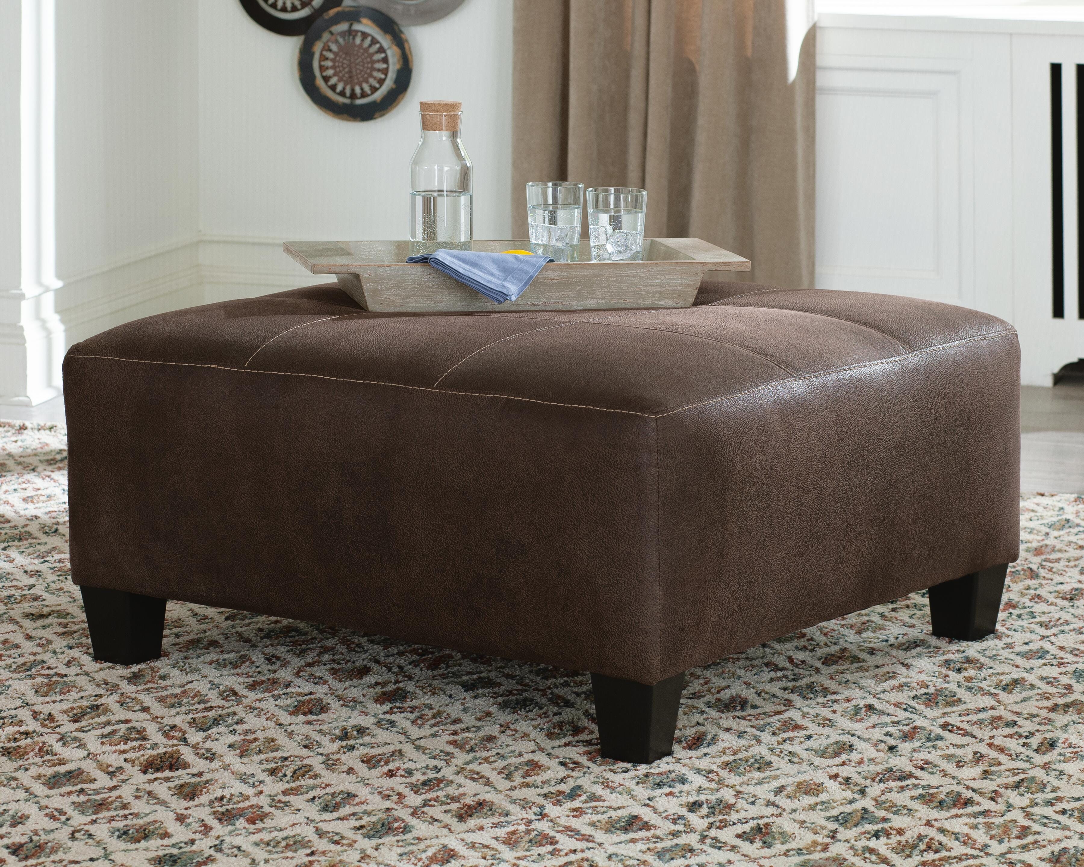 Ashley オットマン Navi Oversized Accent Ottoman | Ashley