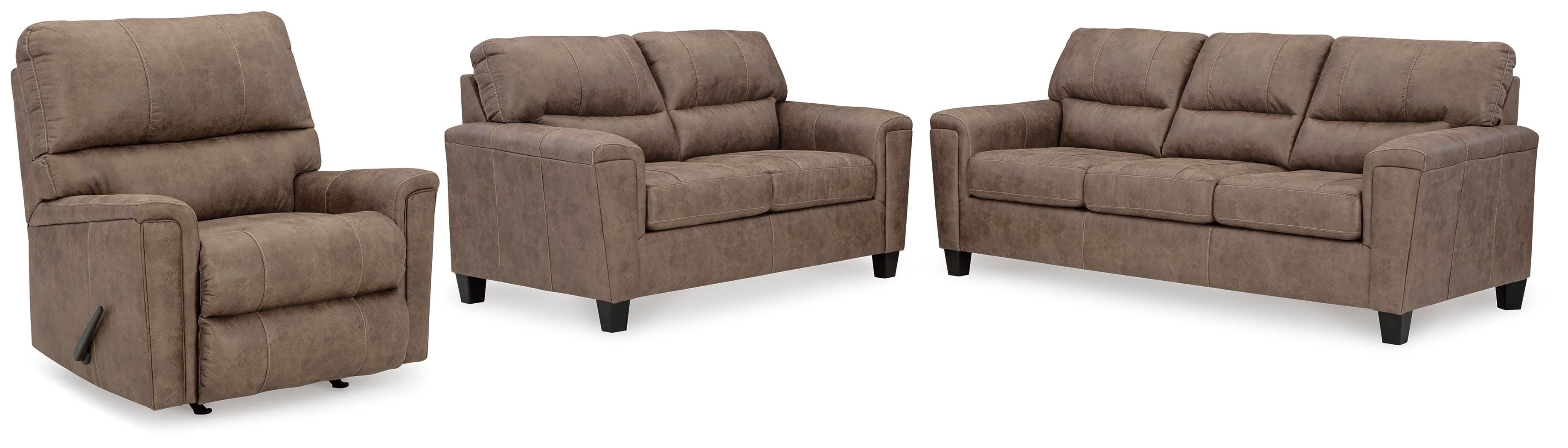 Sofá, sofá de dos plazas y sillón reclinable Navi - image 2