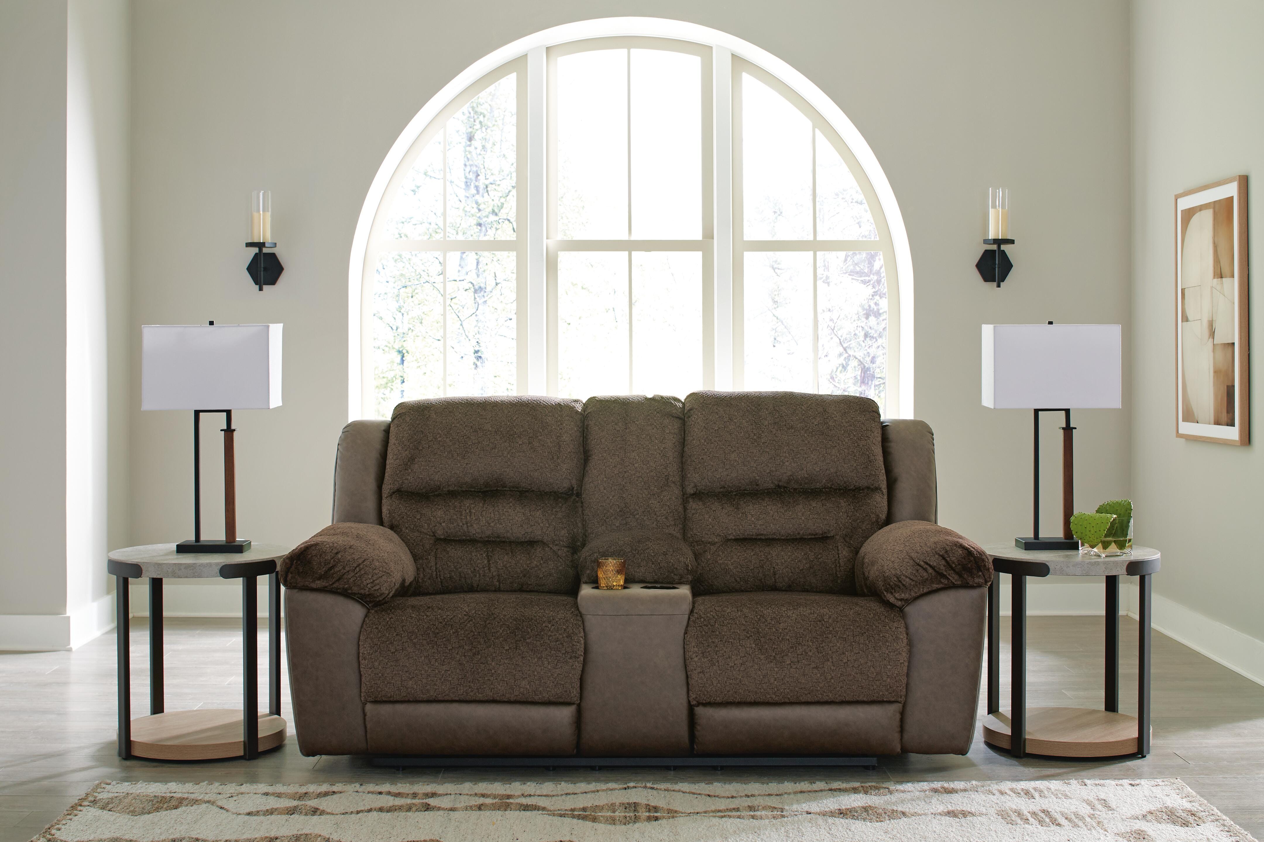 Dorman Reclining Loveseat with Console - image 1