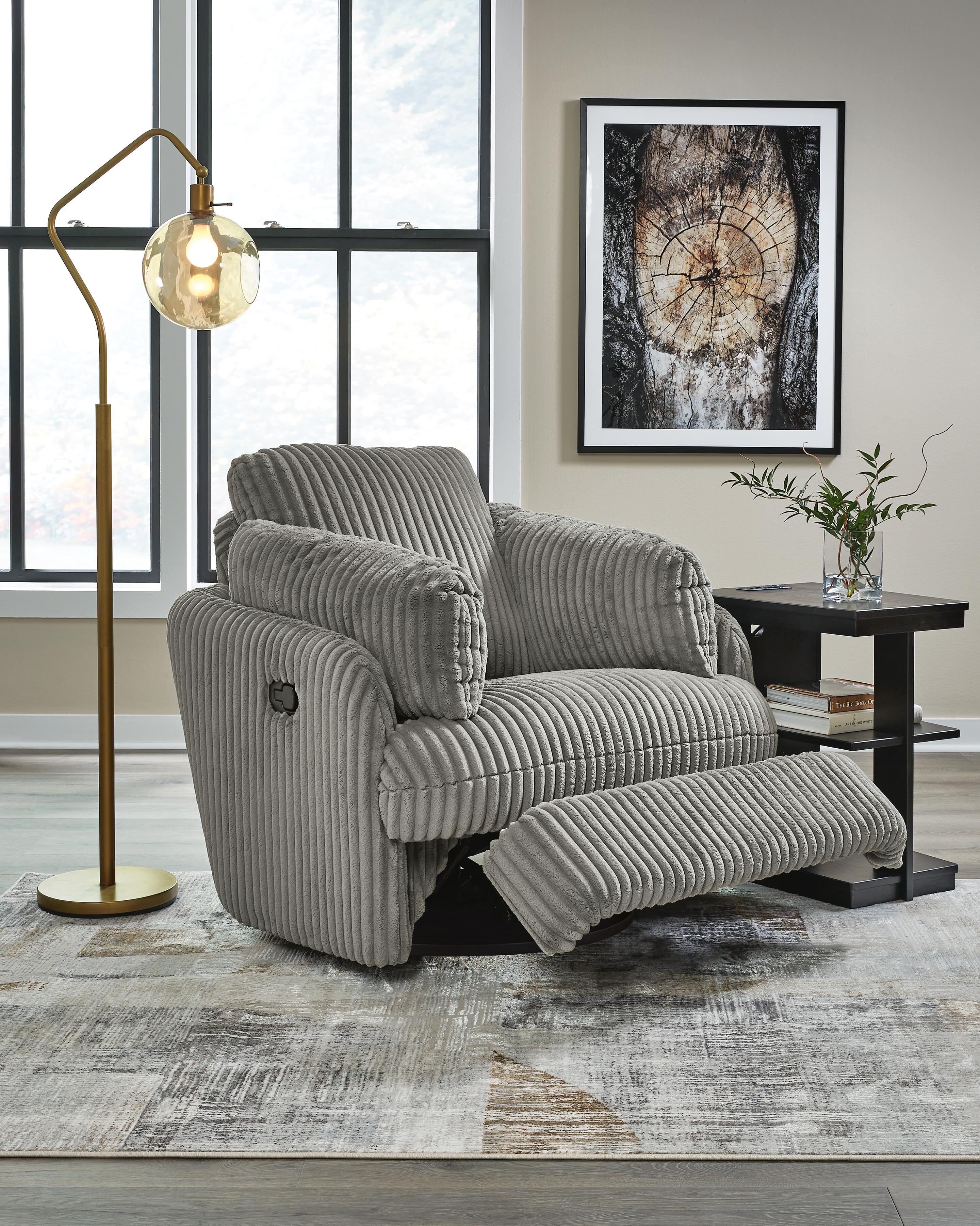 Tie-Breaker Swivel Glider Recliner - image 9