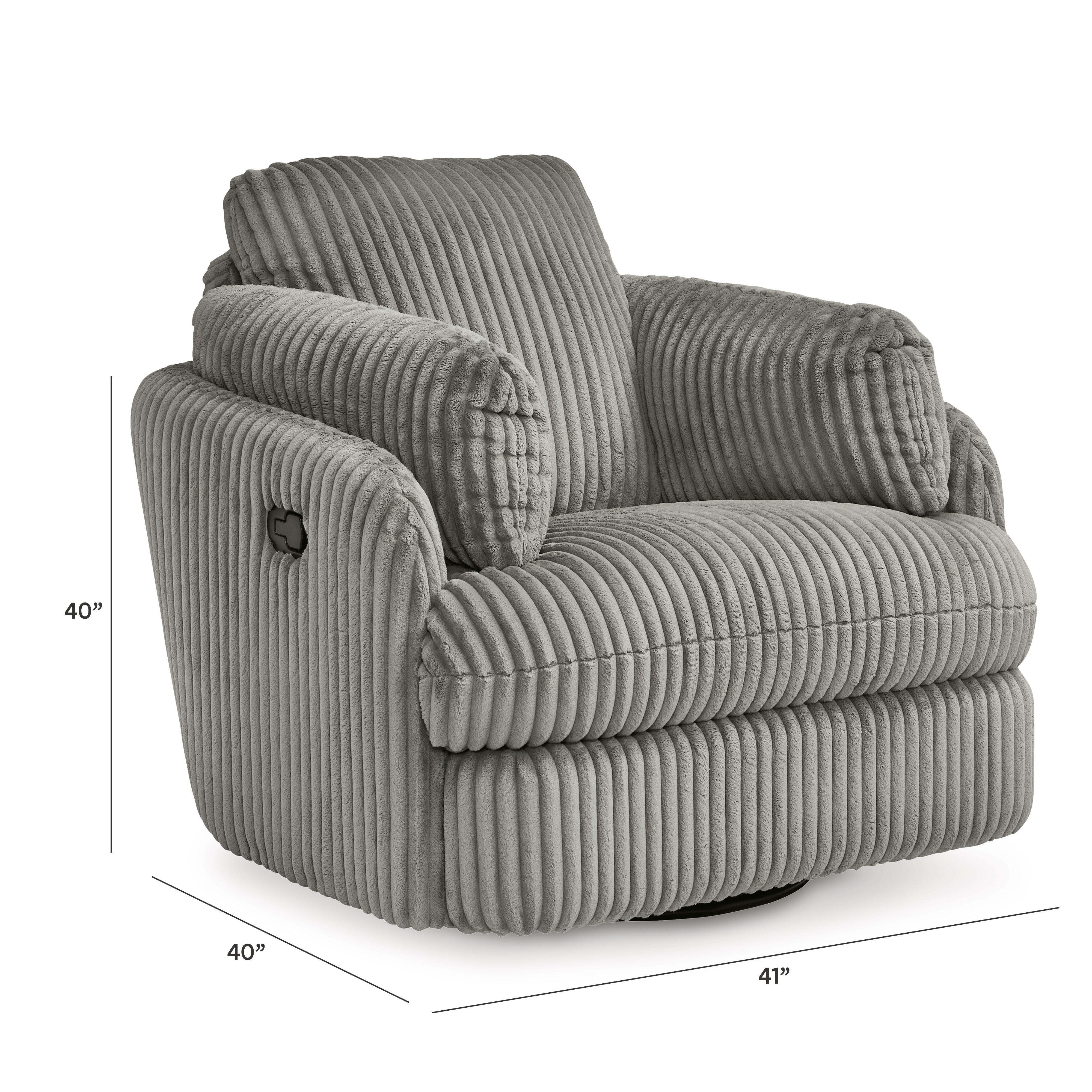 Sillón reclinable giratorio Tie-Breaker - image 11