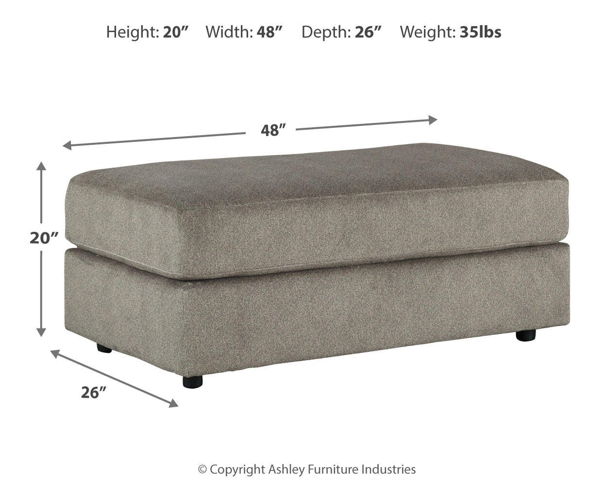 Soletren Oversized Ottoman - image 4