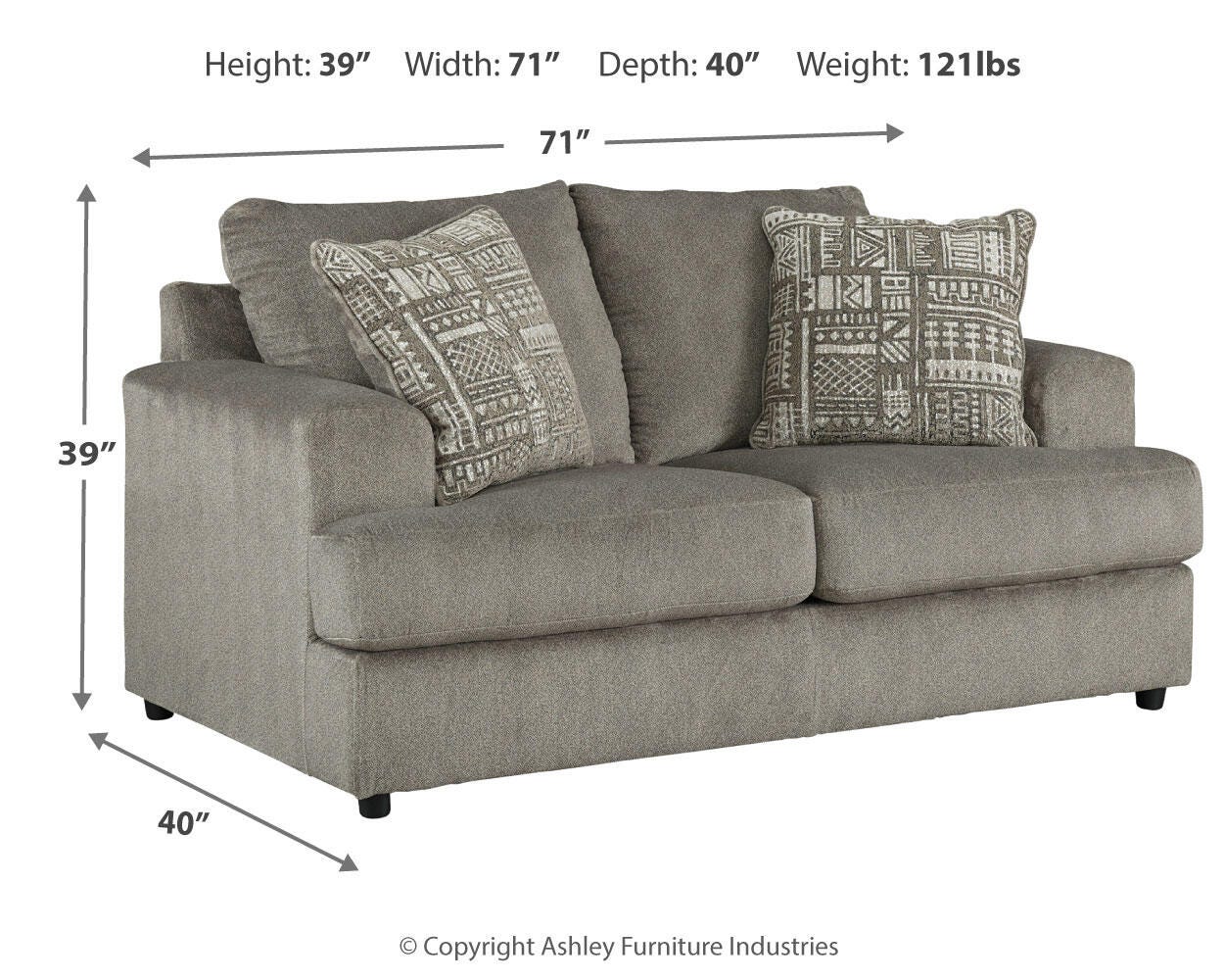 Soletren Loveseat - image 6