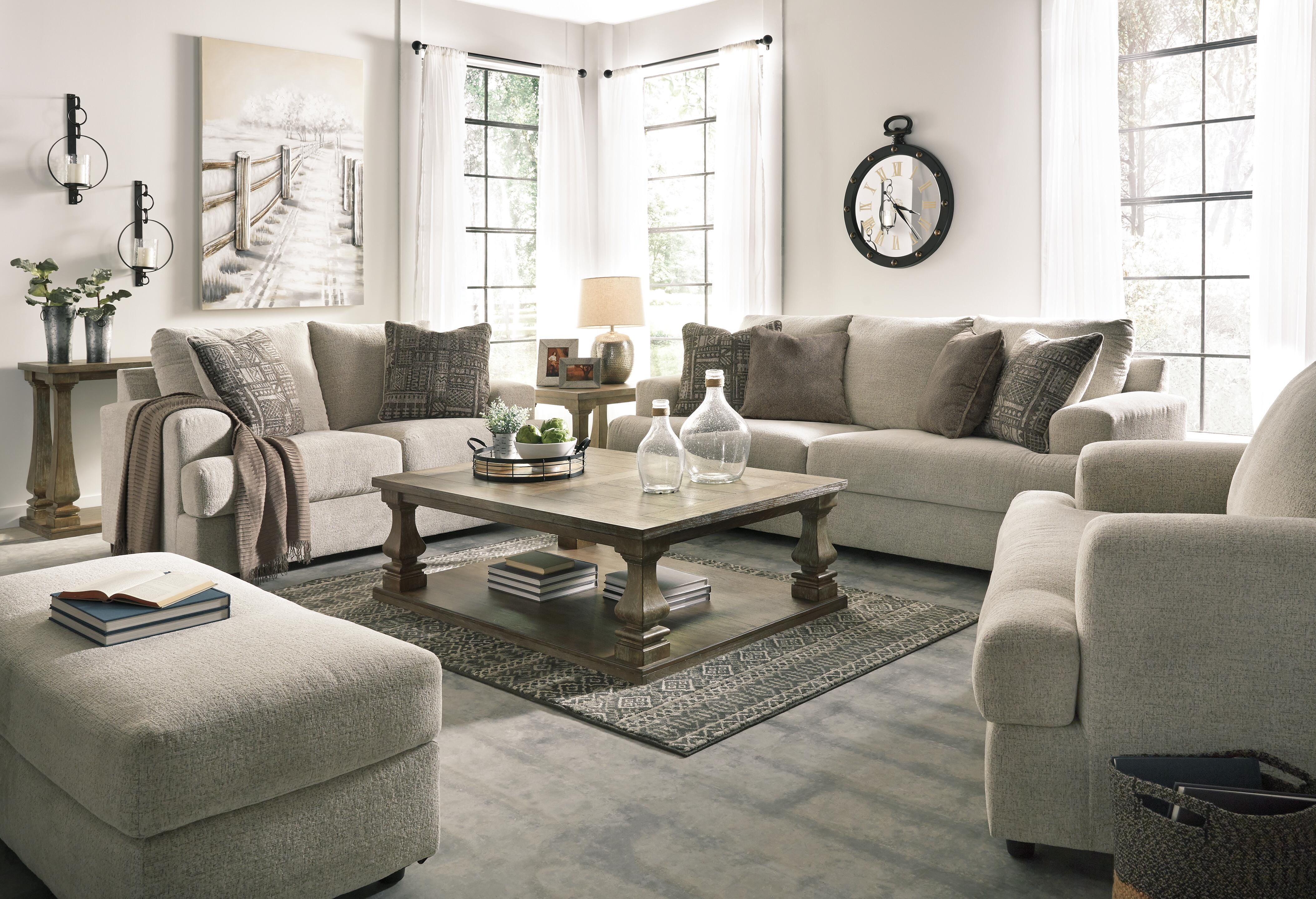 Soletren Sofa, Loveseat, Chair and Ottoman, , large