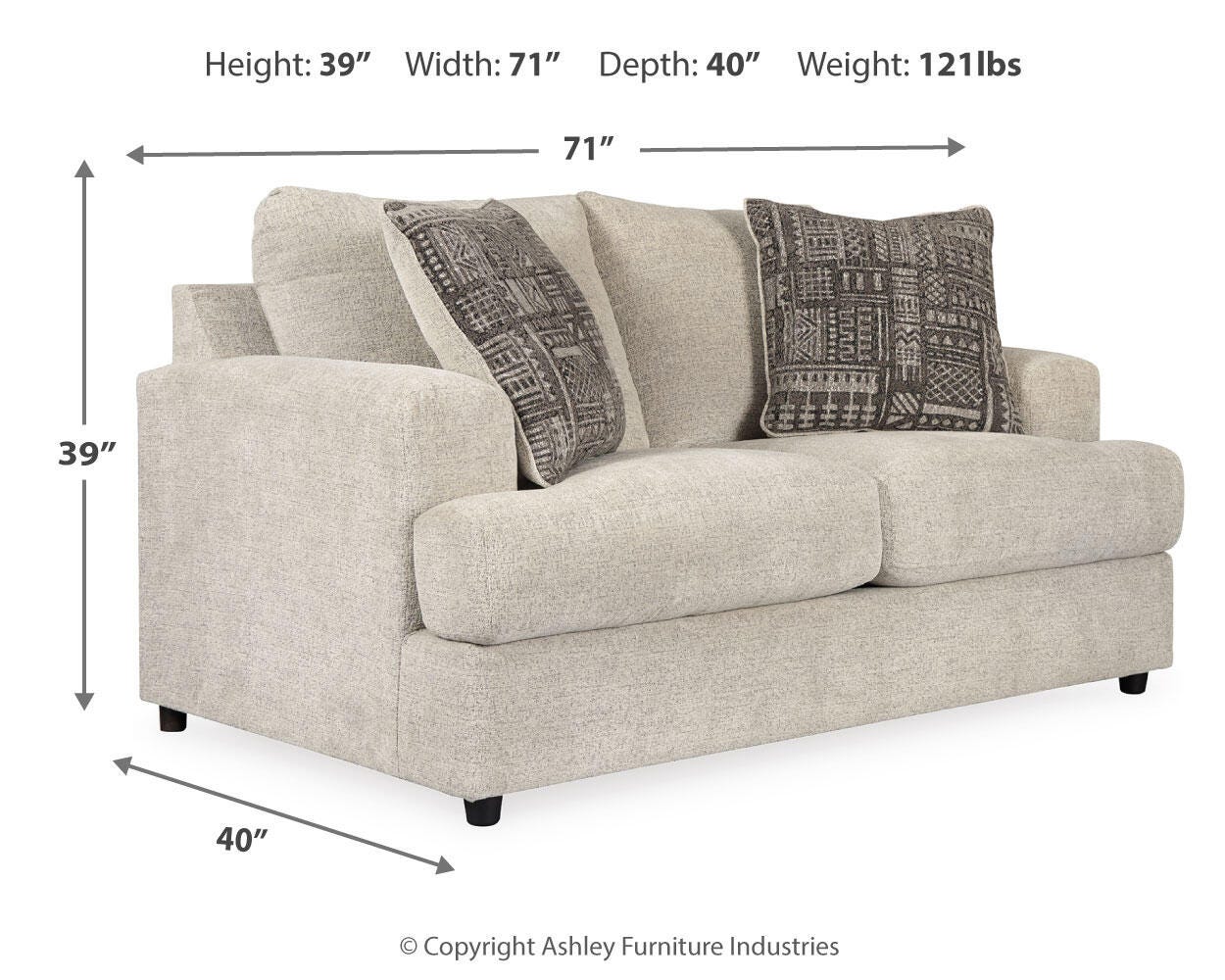 Soletren Loveseat - image 6