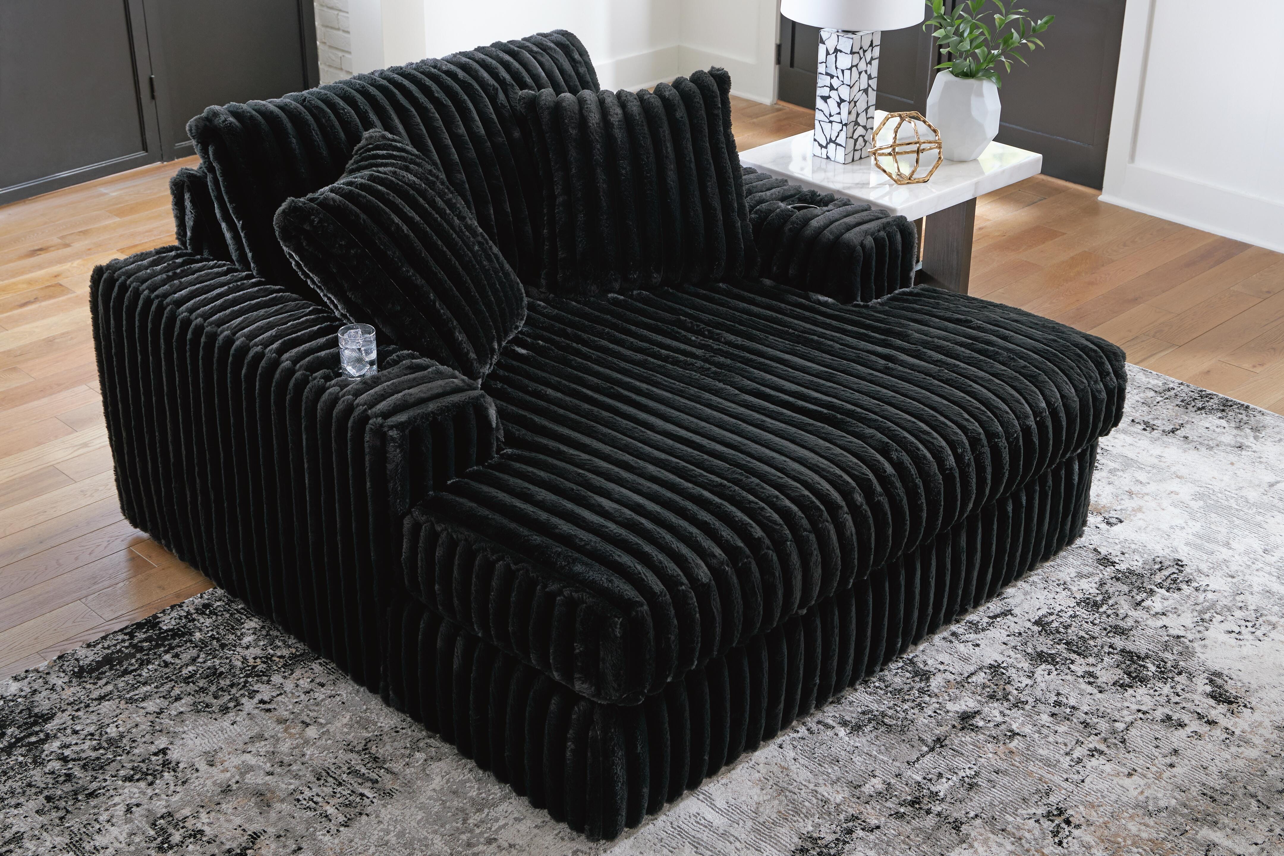 Midnight-Madness Oversized Chaise - image 6