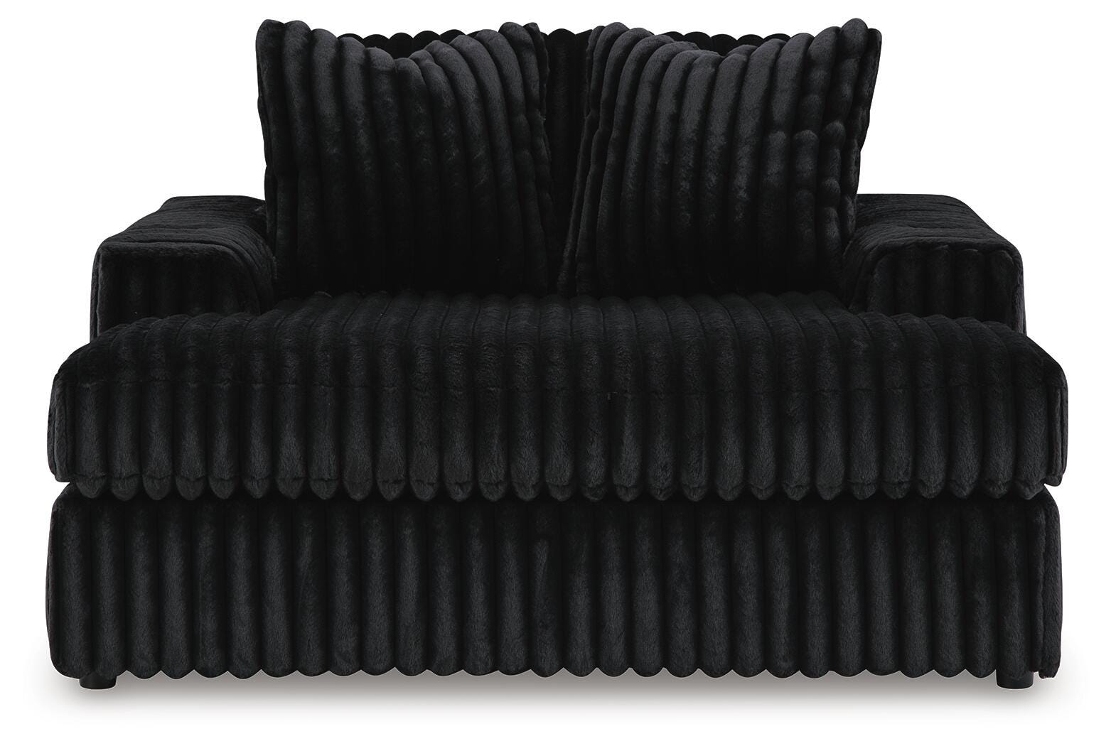 Midnight-Madness Oversized Chaise | Ashley