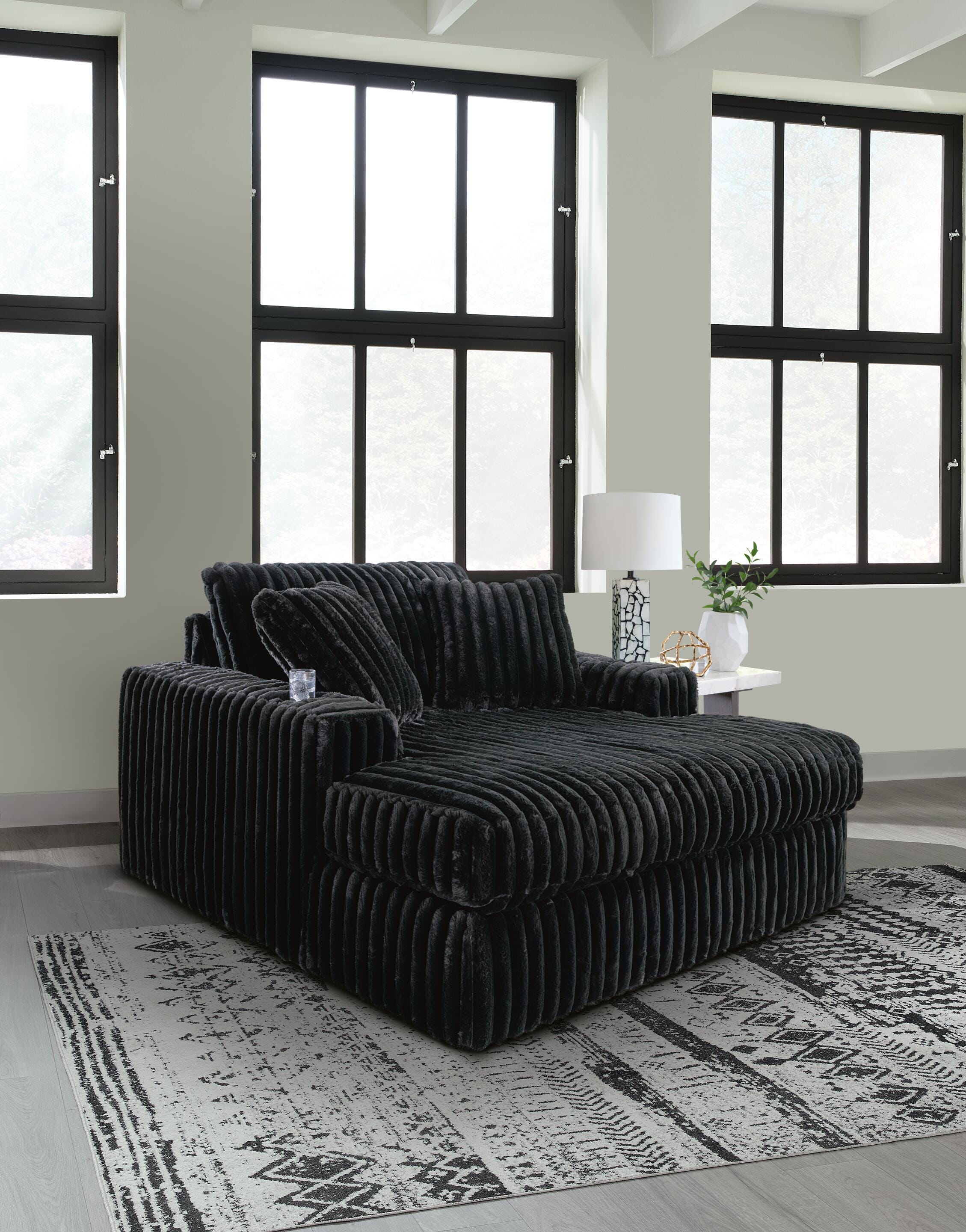 Sofá modular de 4 piezas Midnight-Madness con chaise longue extragrande - image 25