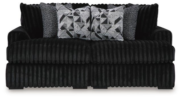 Midnight-Madness Super Chaise, Onyx