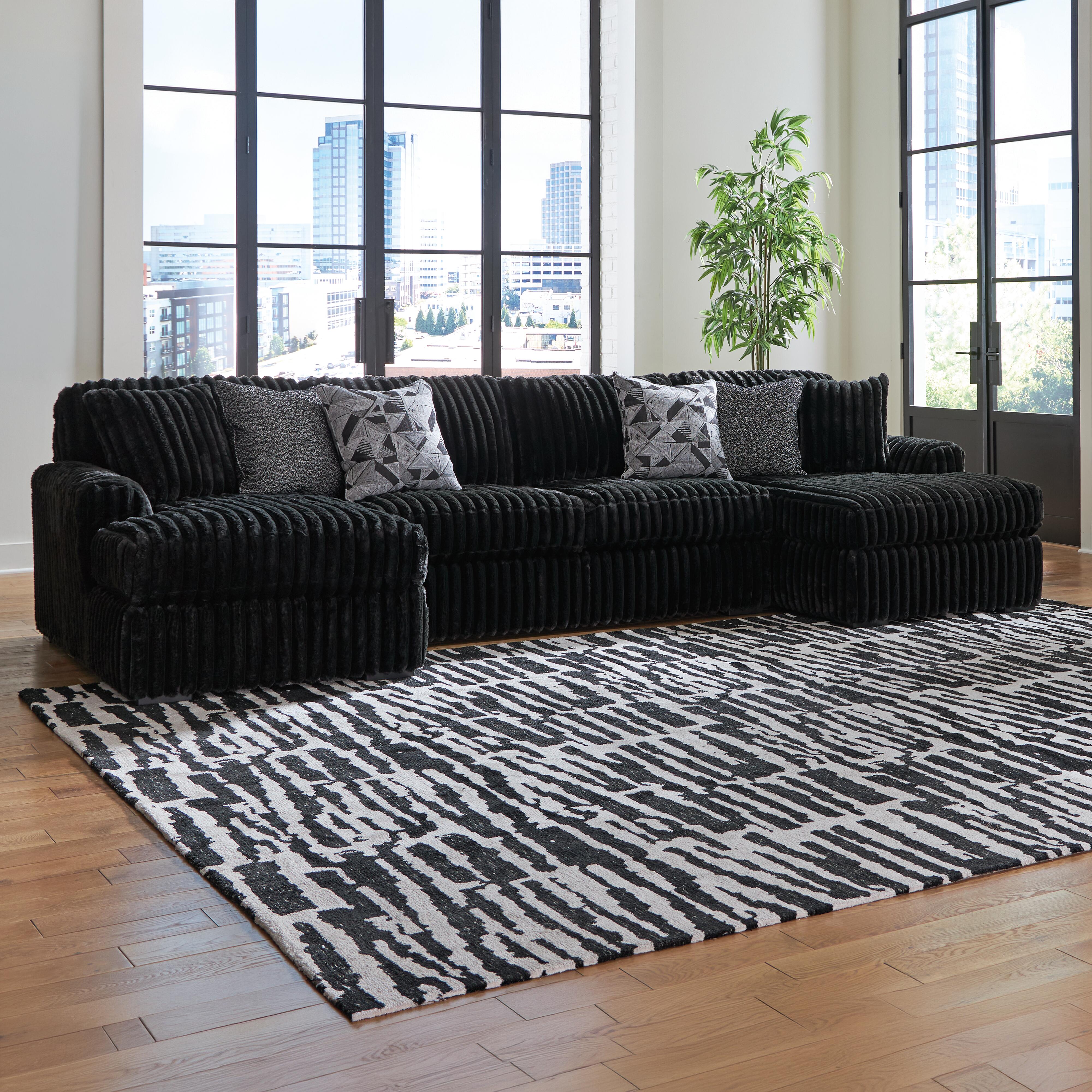 Seccional de 3 piezas con chaise longue Midnight-Madness - image 2