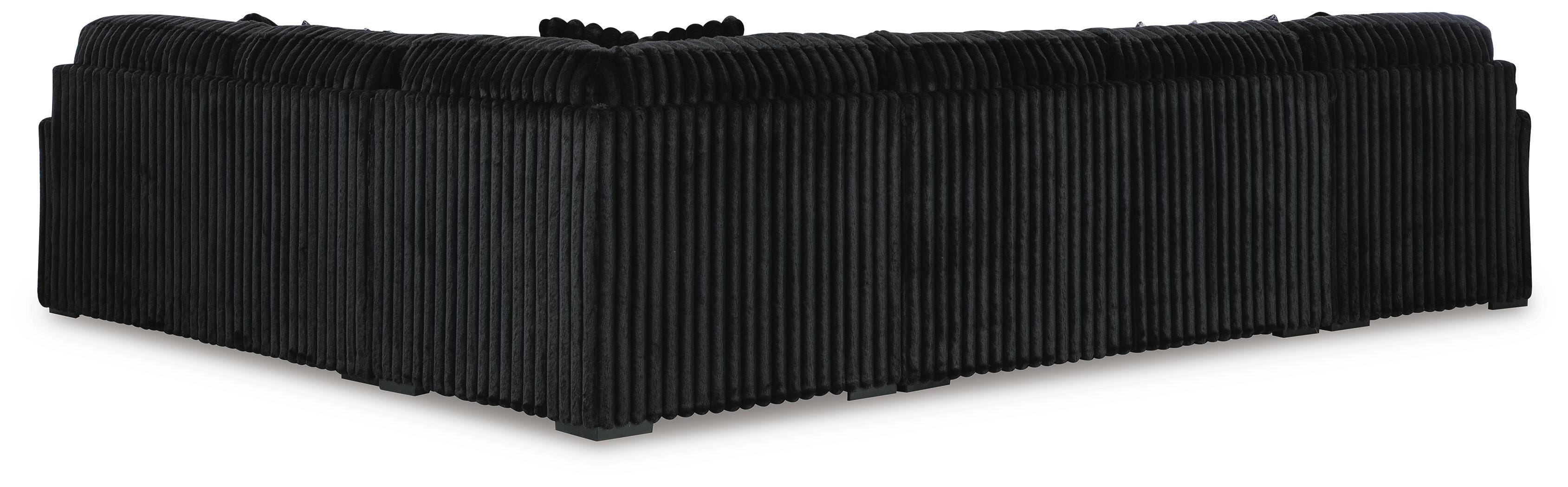 Midnight-Madness 4-Piece Sectional with Chaise - image 3