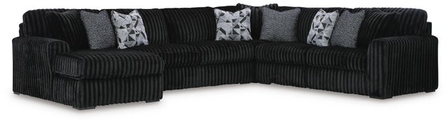 Midnight-Madness 6-Piece Modular Sectional with Chaise