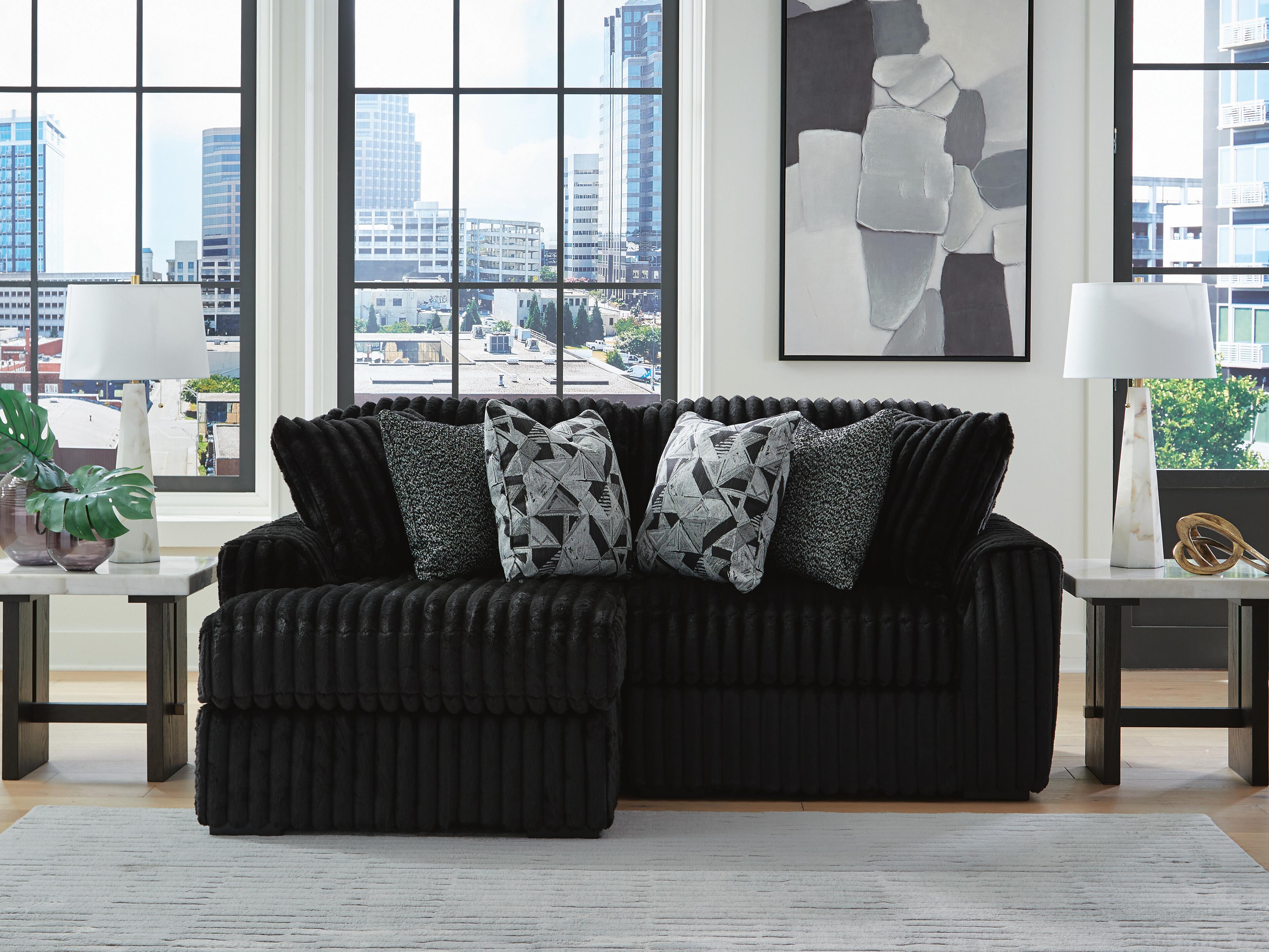 Midnight-Madness 2-Piece Sectional with Chaise - image 1