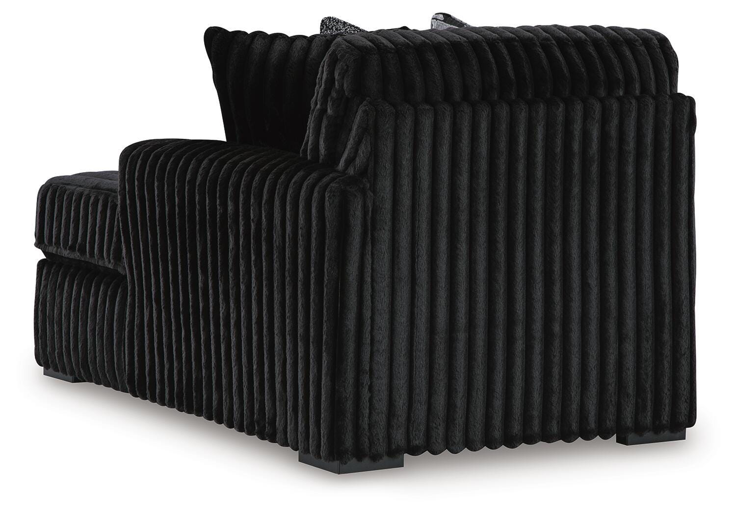 Chaise seccional de esquina, con brazo derecho, modelo Midnight-Madness - image 5