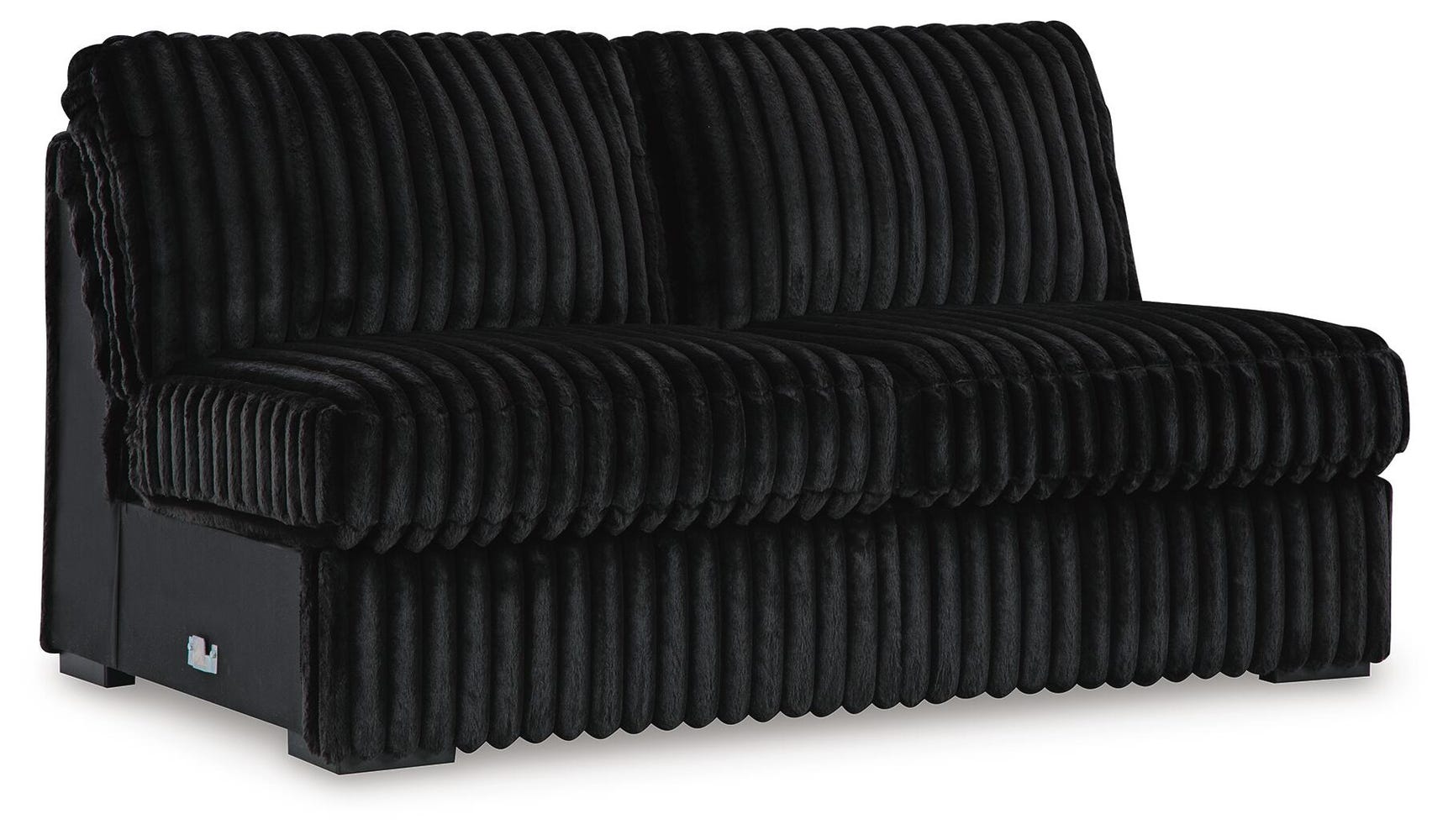 Midnight-Madness Armless Loveseat