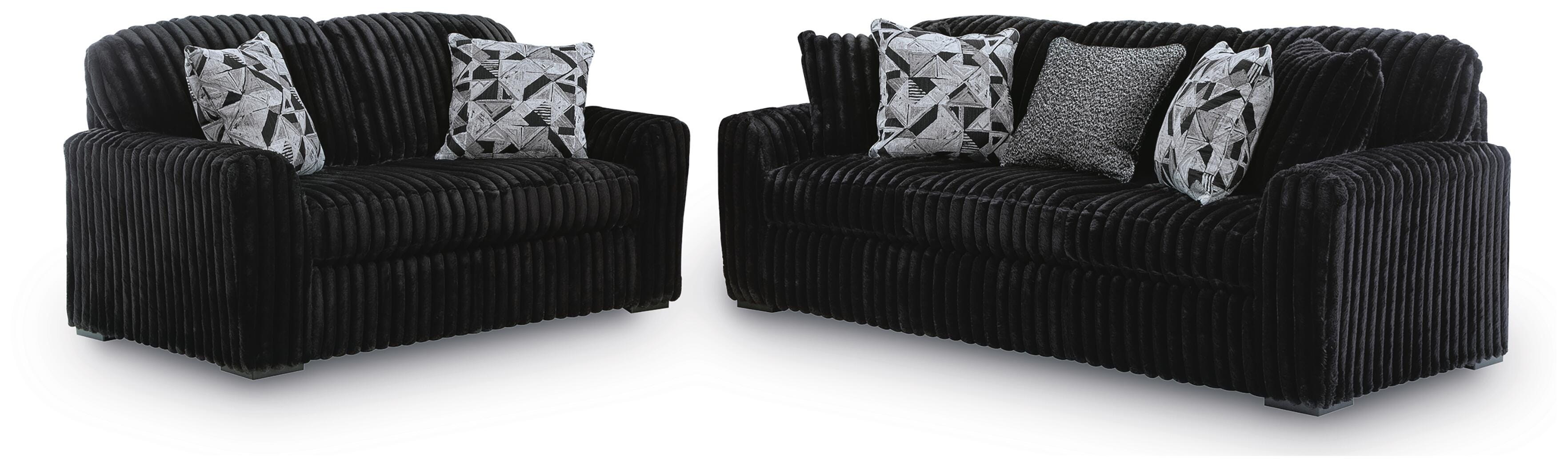 アデレイslimメソッド　3本 Midnight-Madness 3-Piece Sectional | Ashley