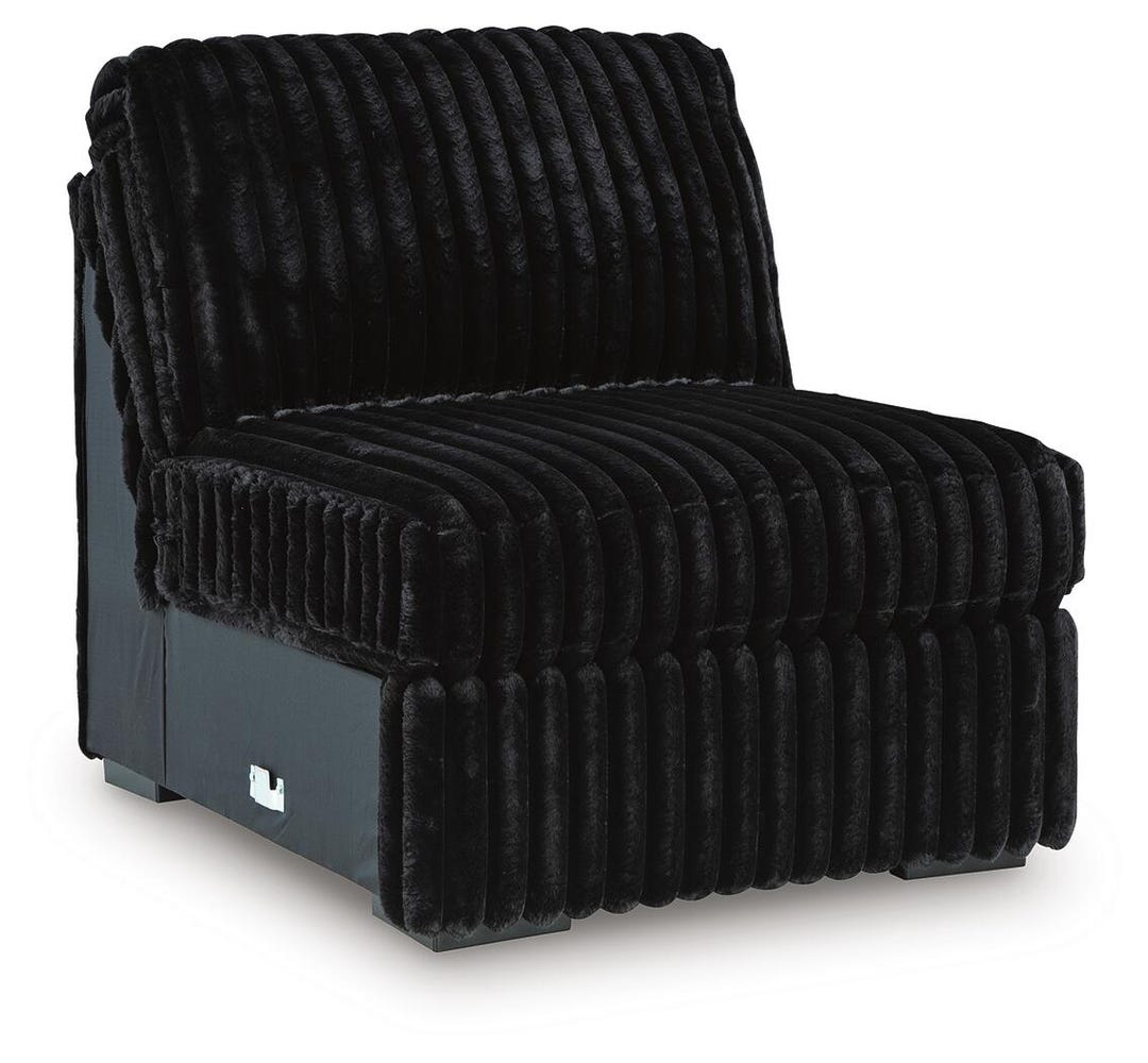 Midnight-Madness Armless Chair