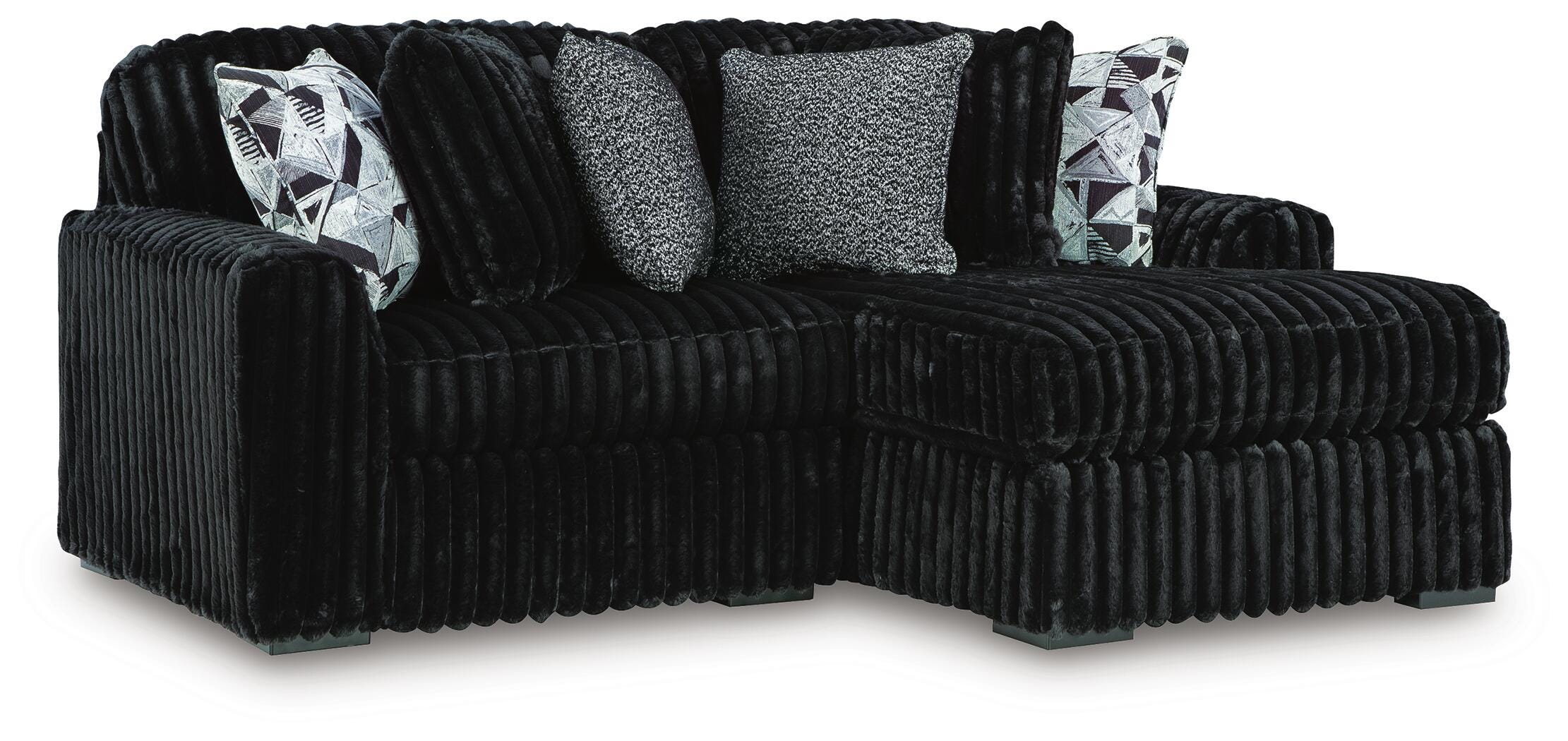 Midnight-Madness 2-Piece Sectional with Chaise - image 2