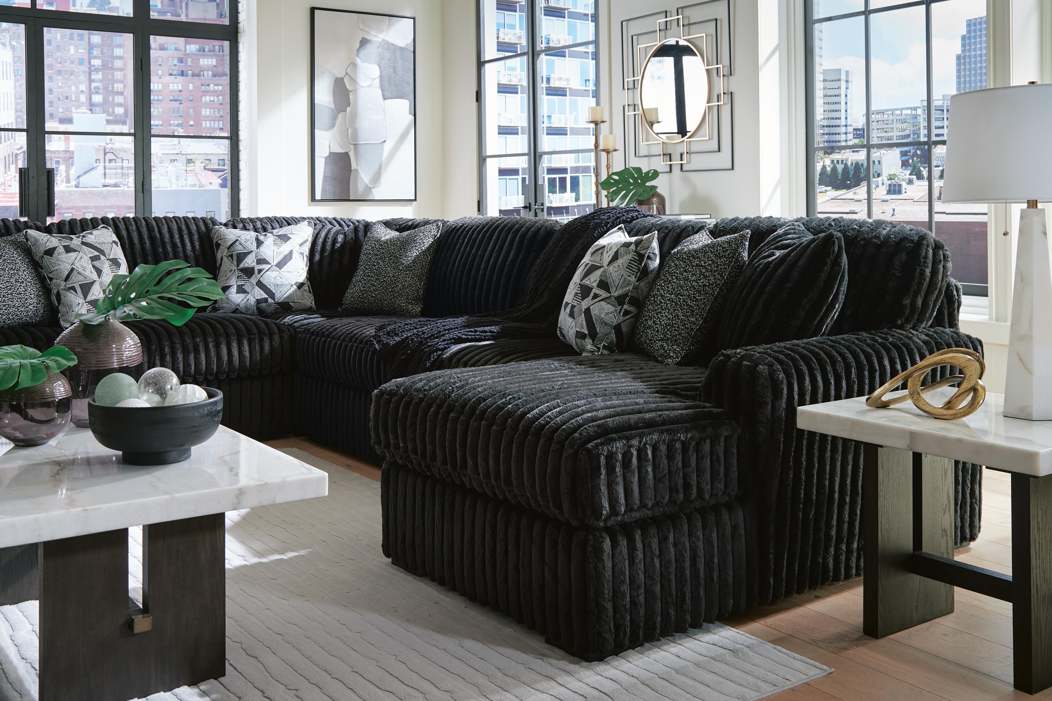 Midnight-Madness 6-Piece Sectional with Chaise - image 5