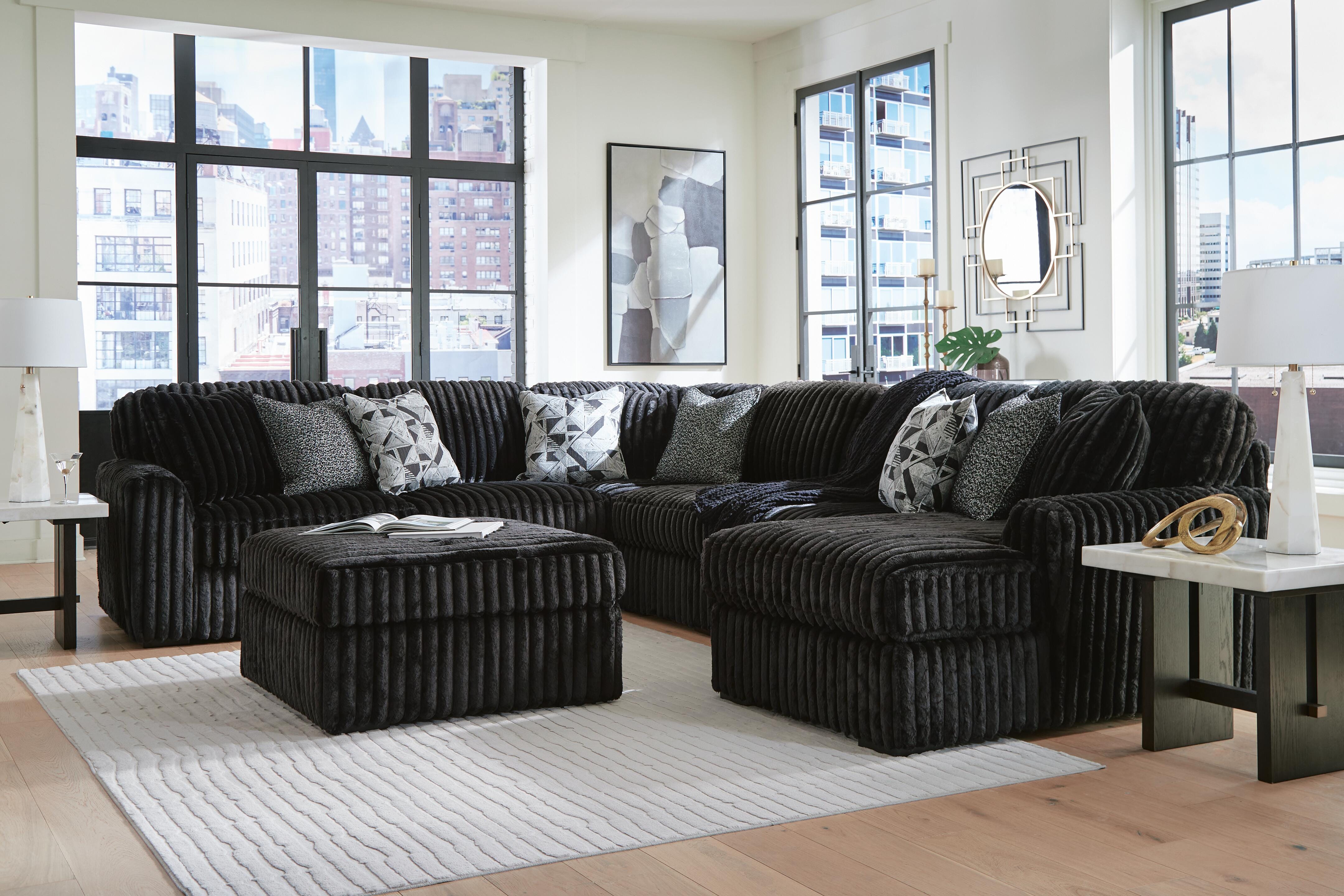 Midnight-Madness 6-Piece Sectional with Chaise - image 4