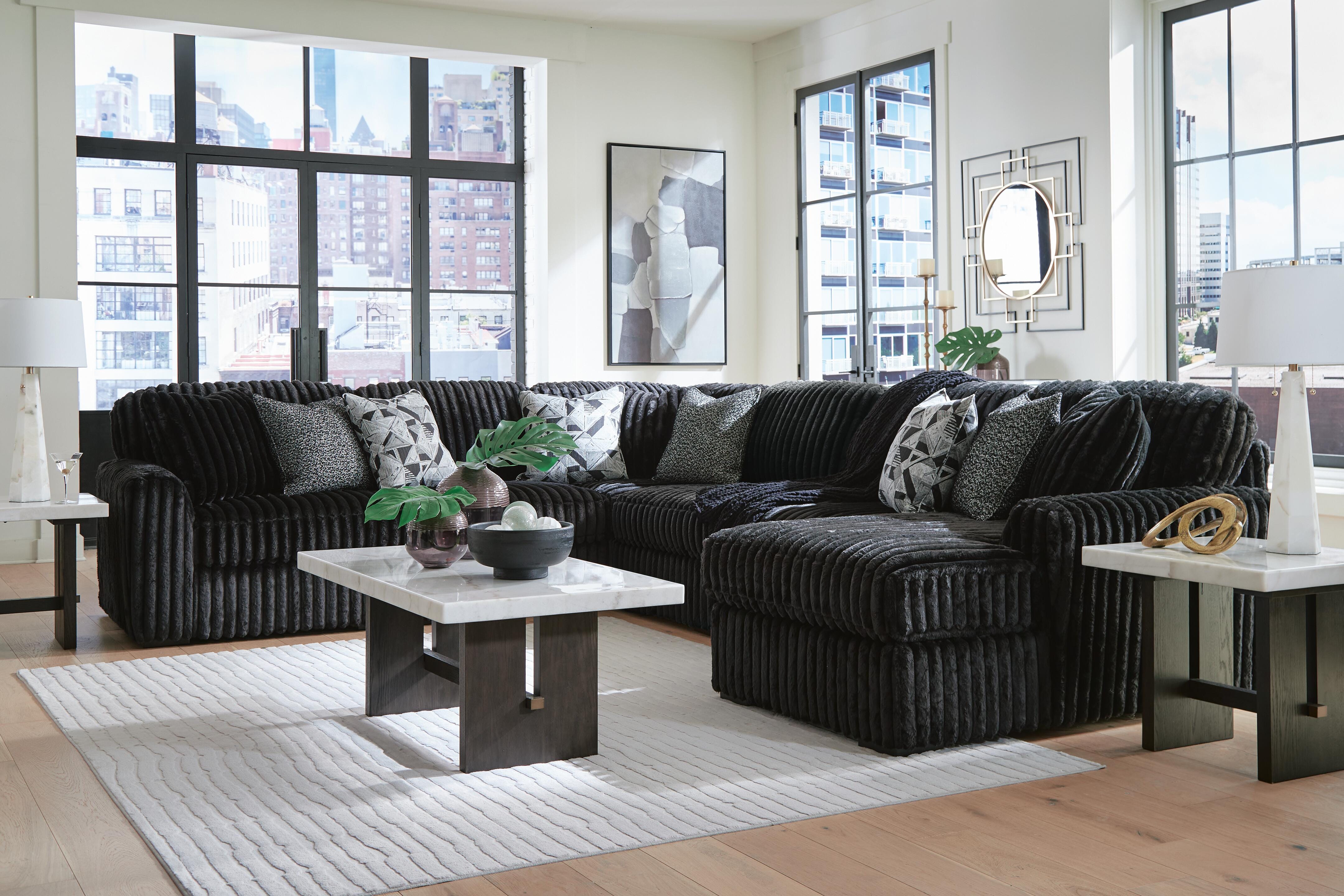 Midnight-Madness 6-Piece Sectional with Chaise - image 3