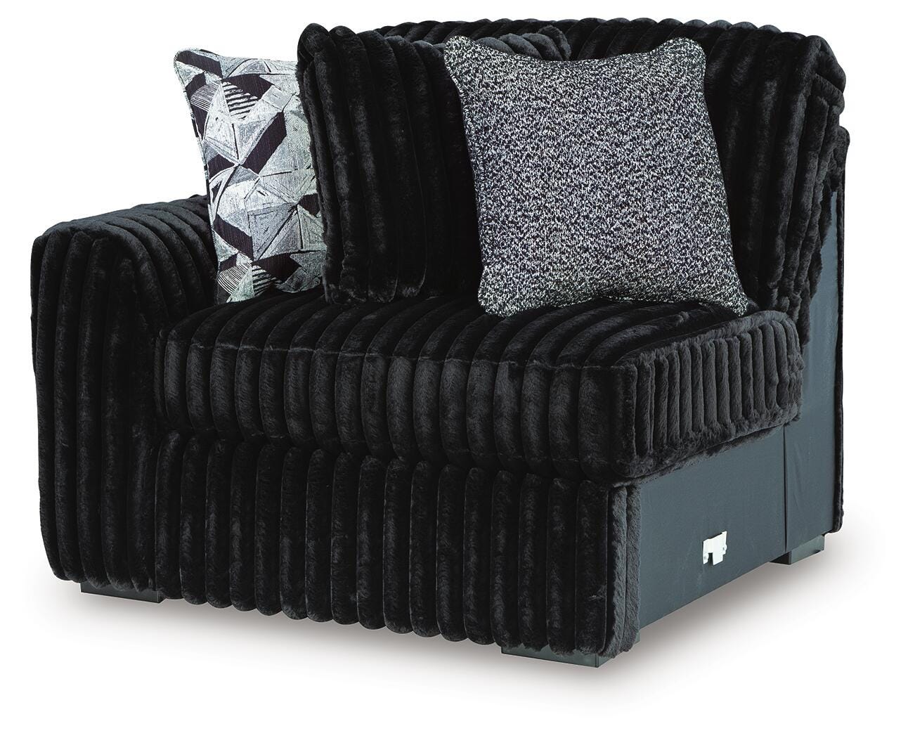 Sillón rinconero Midnight-Madness con el brazo izquierdo visto de frente - image 3