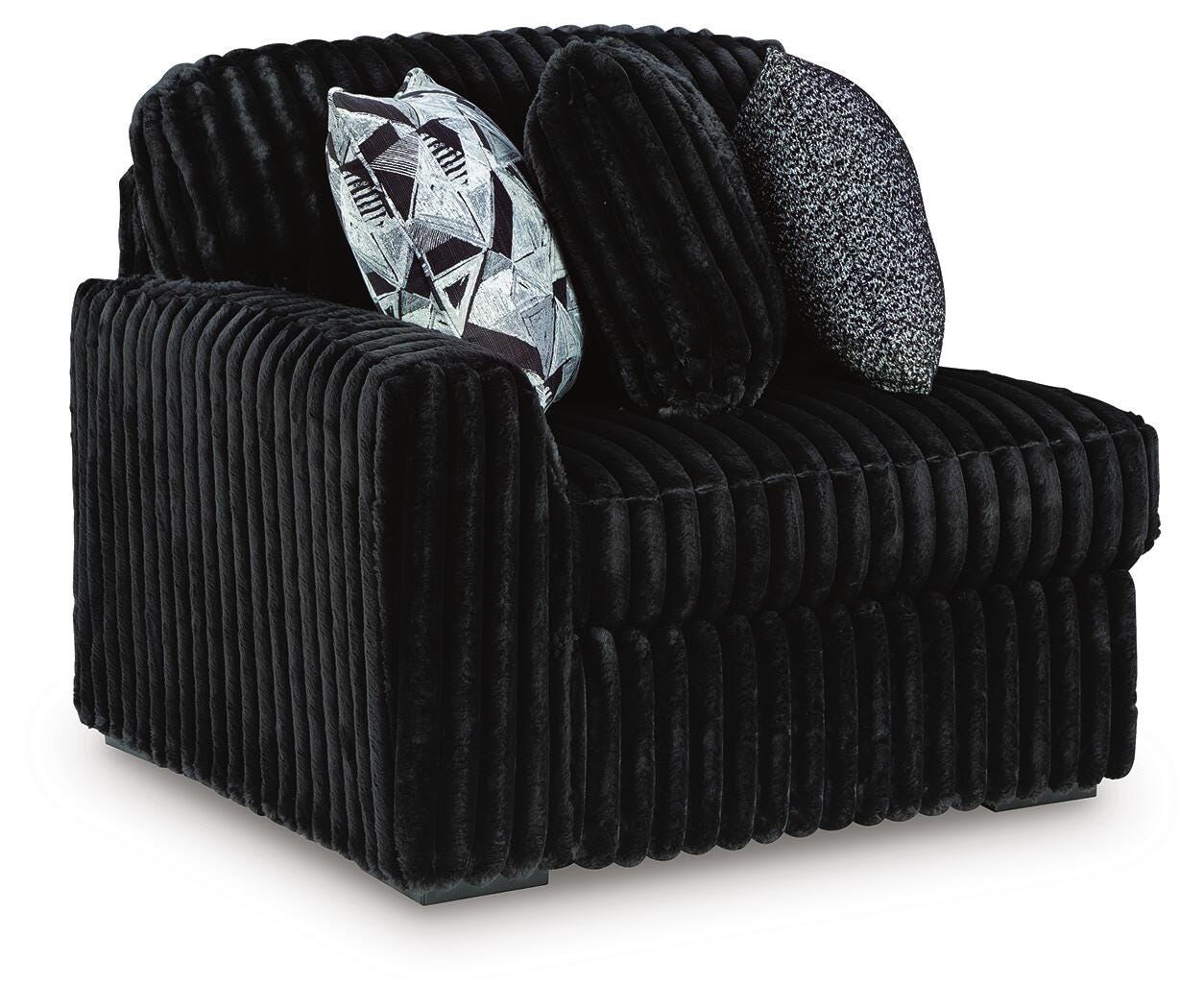 Sillón rinconero Midnight-Madness con el brazo izquierdo visto de frente - image 1