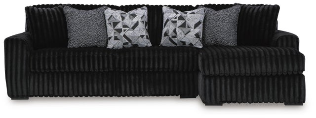 Midnight-Madness 2-Piece Sofa with Chaise