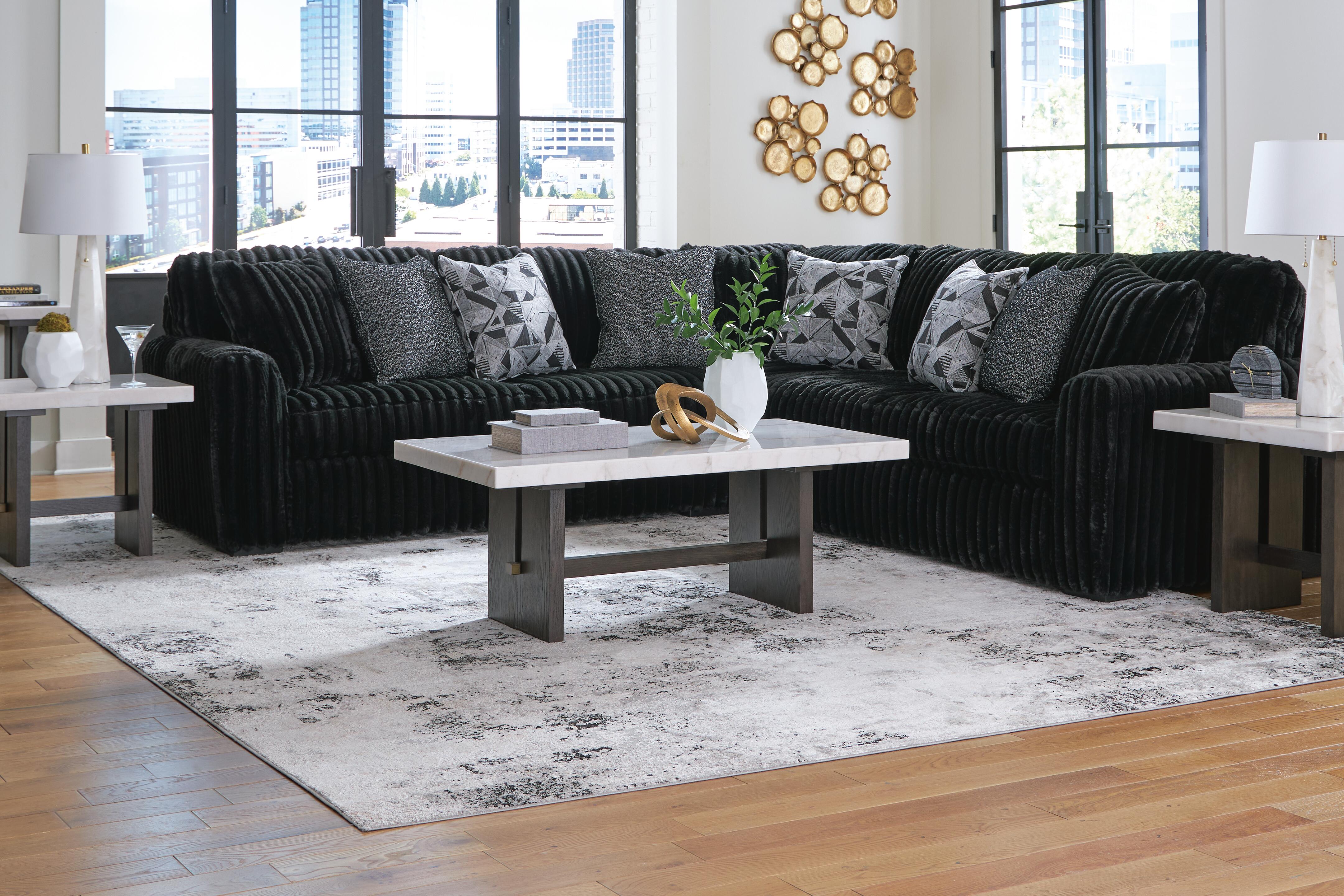 Midnight-Madness 3-Piece Sectional - image 4