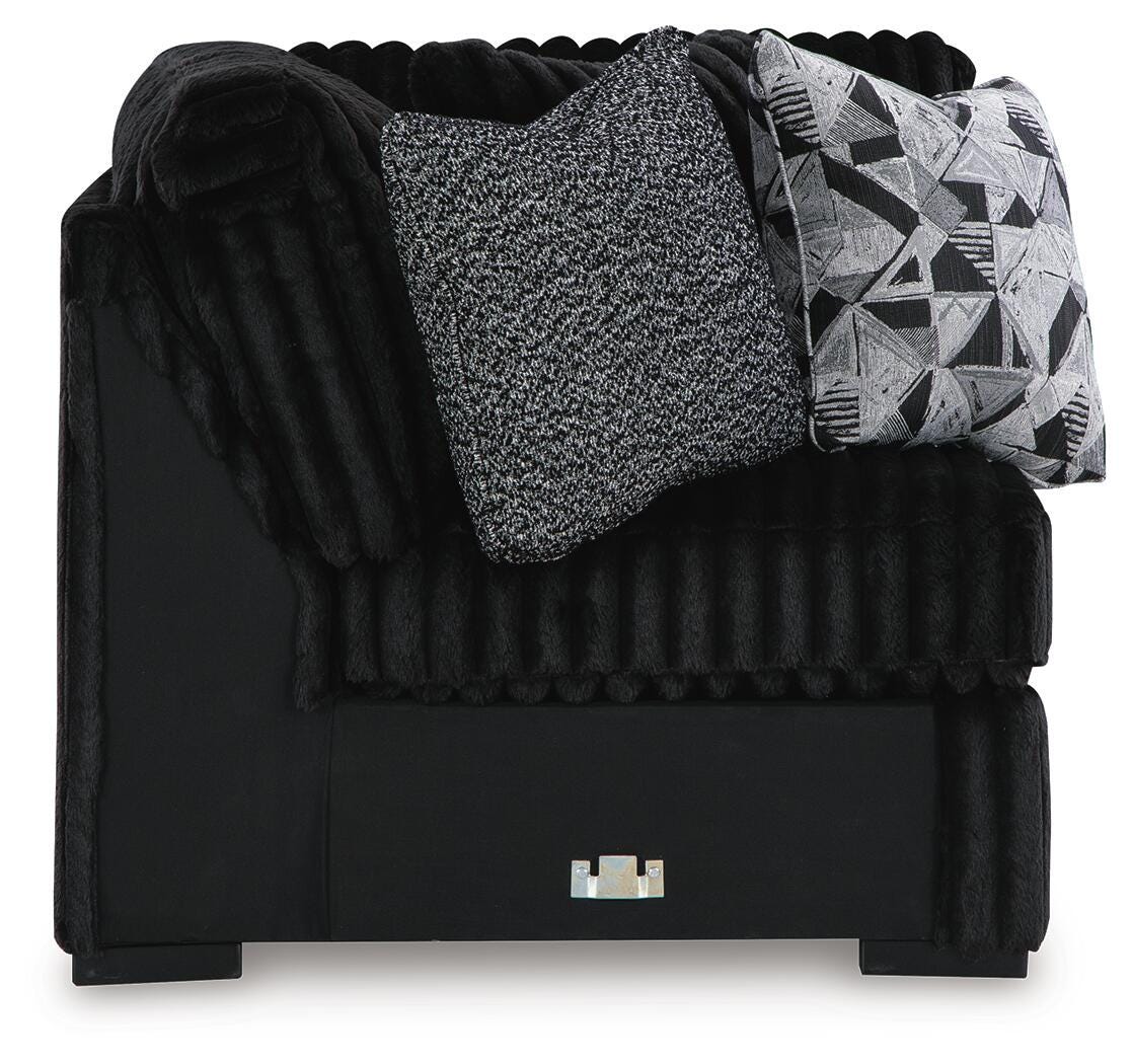 Sofá modular de 4 piezas Midnight-Madness con chaise longue extragrande - image 13