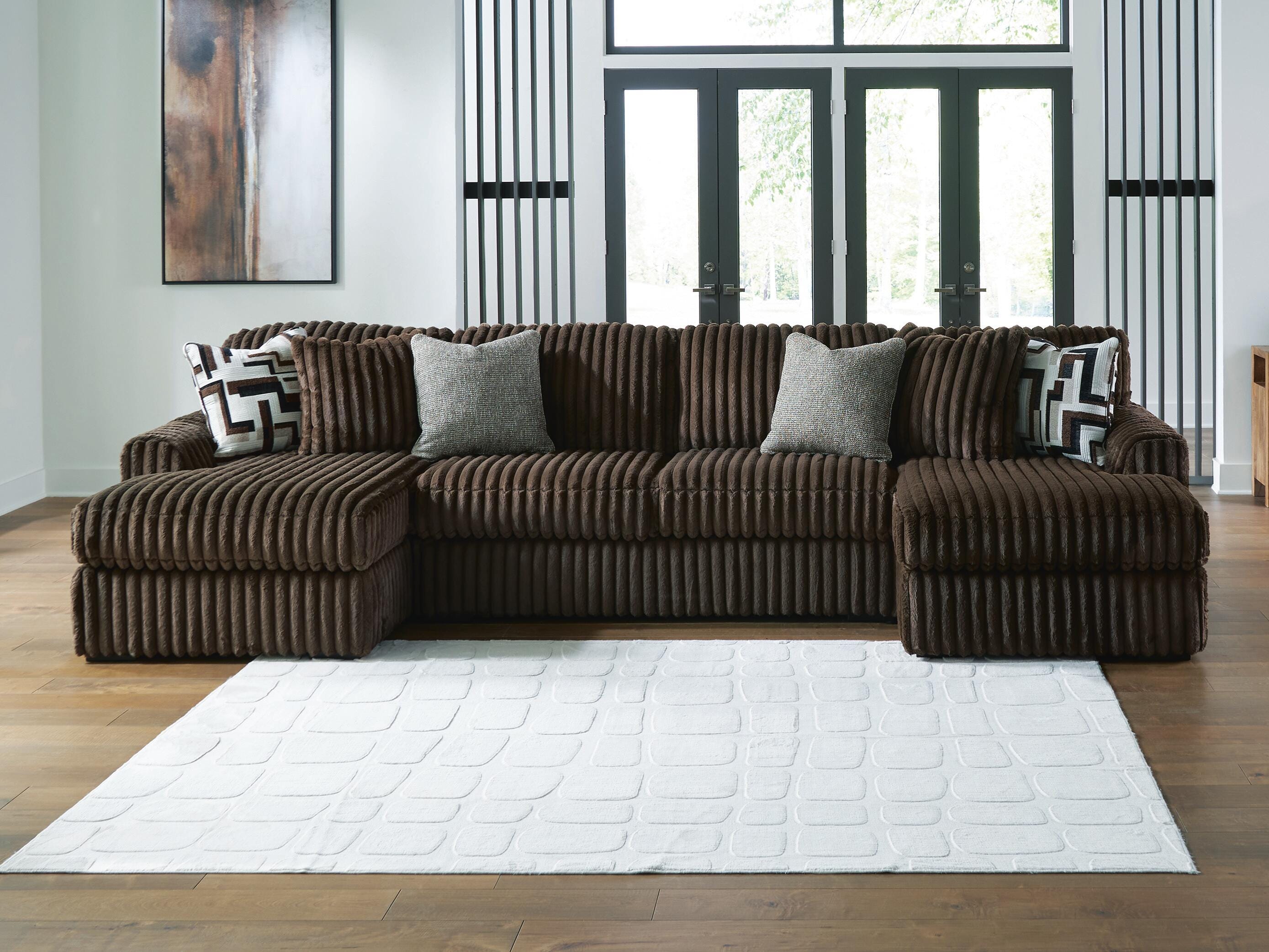 Midnight-Madness 3-Piece Sectional with Chaise - image 1