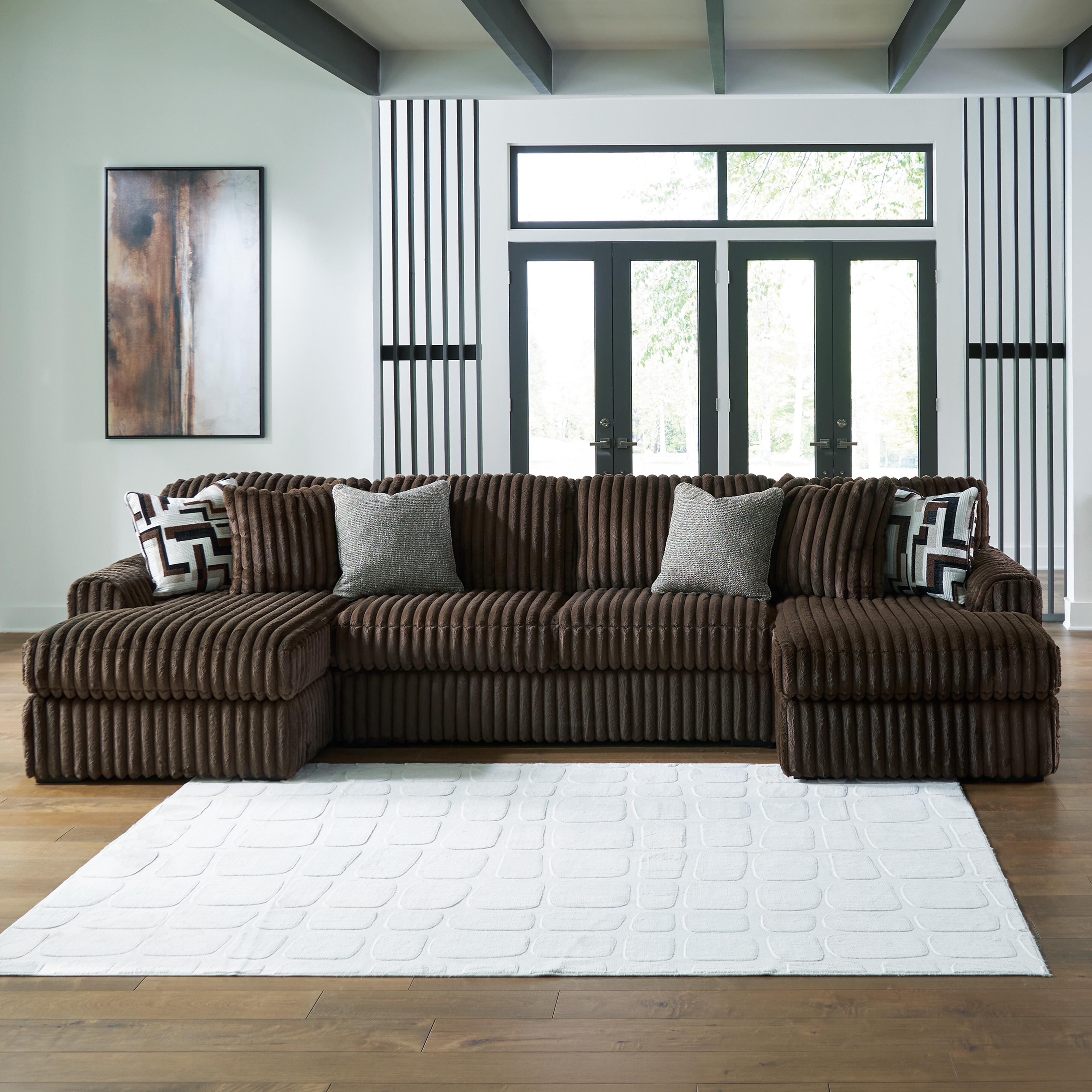 Midnight-Madness 3-Piece Sectional with Chaise - image 2