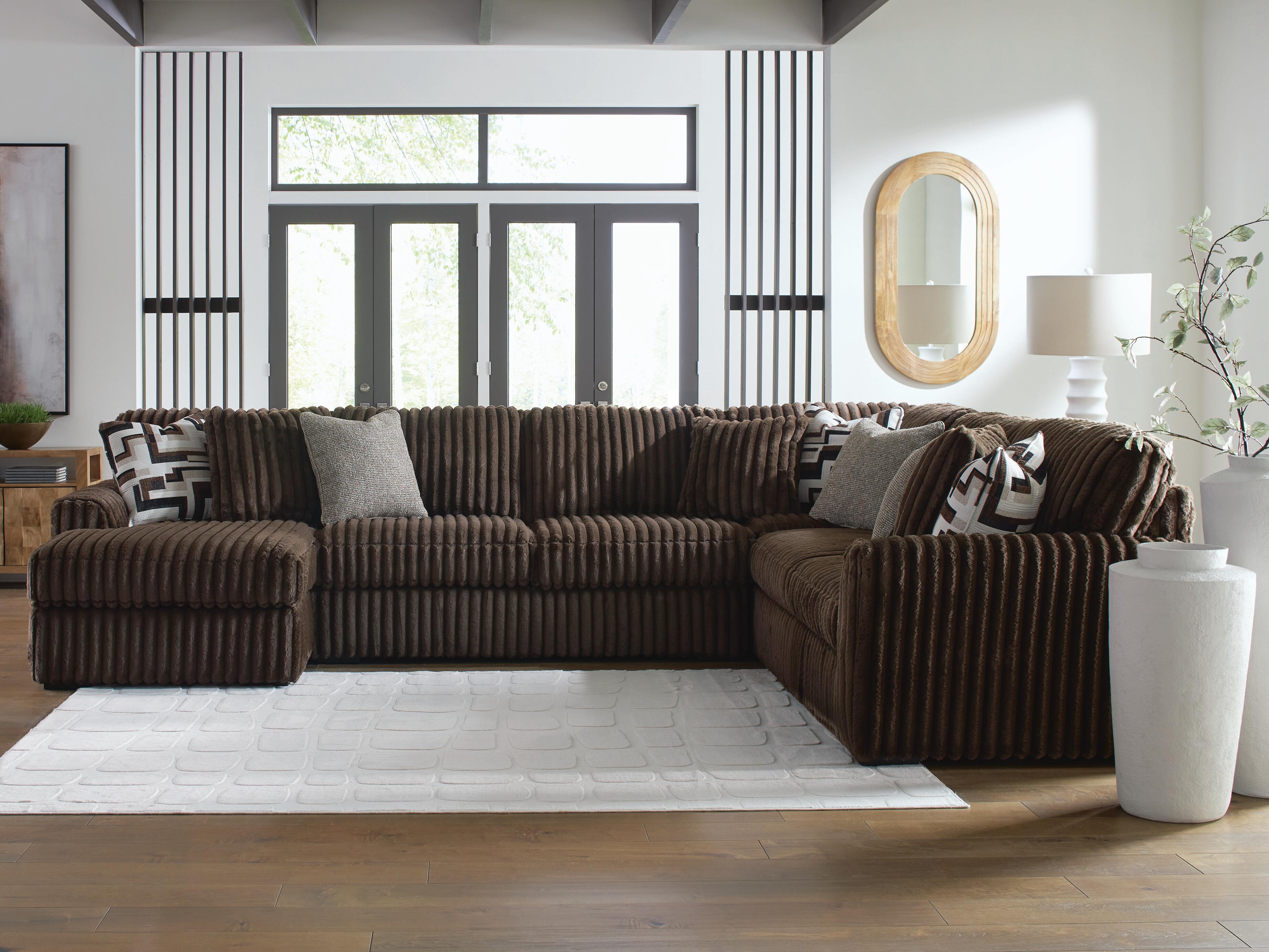 Midnight-Madness 4-Piece Sectional with Chaise - image 1